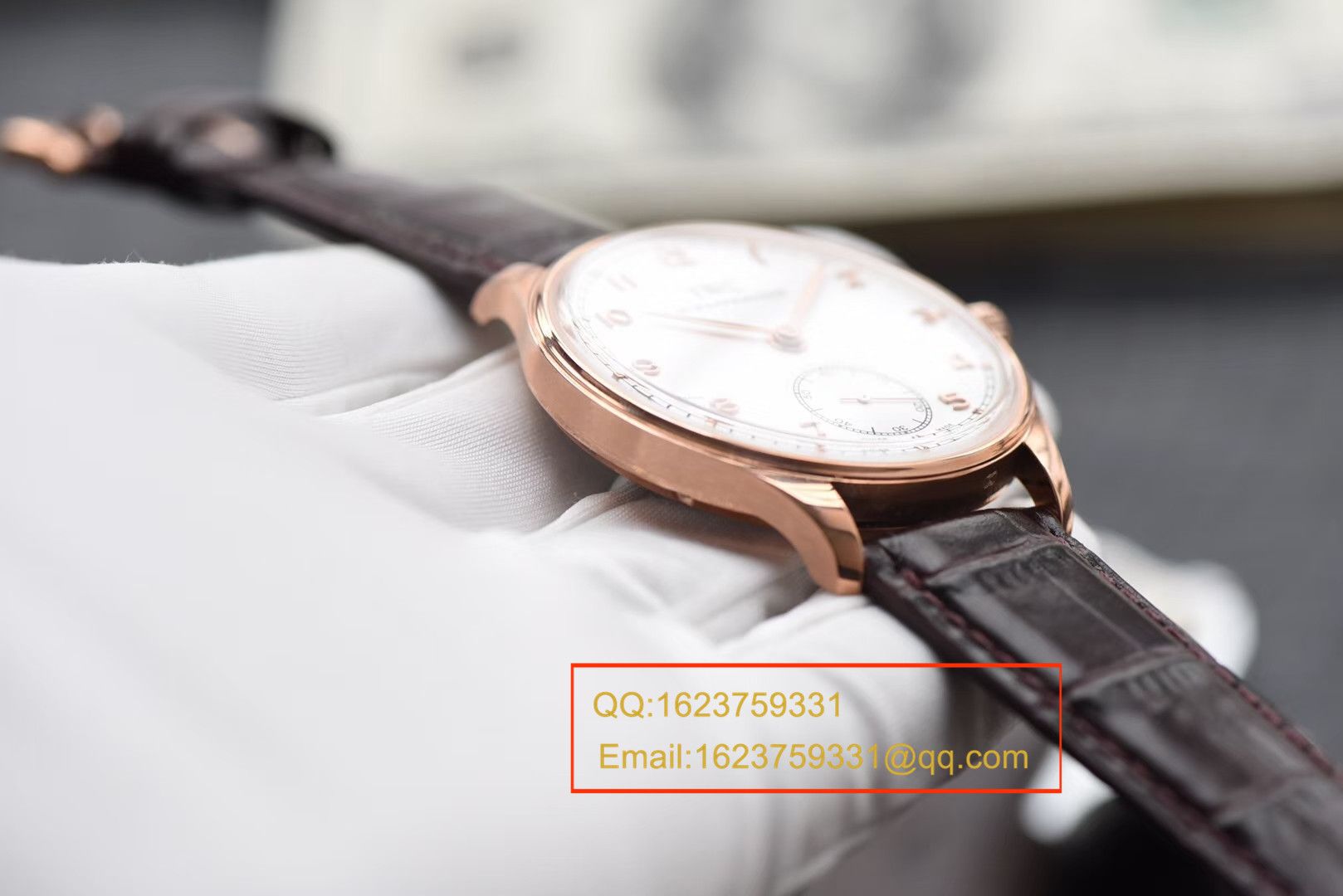 【ZF Perfect  High quality  Replica Watches 】 IWC 葡萄牙MINUTE REPEATER三问 wrist watches 系列 IW544907琼斯之剑 / WG311