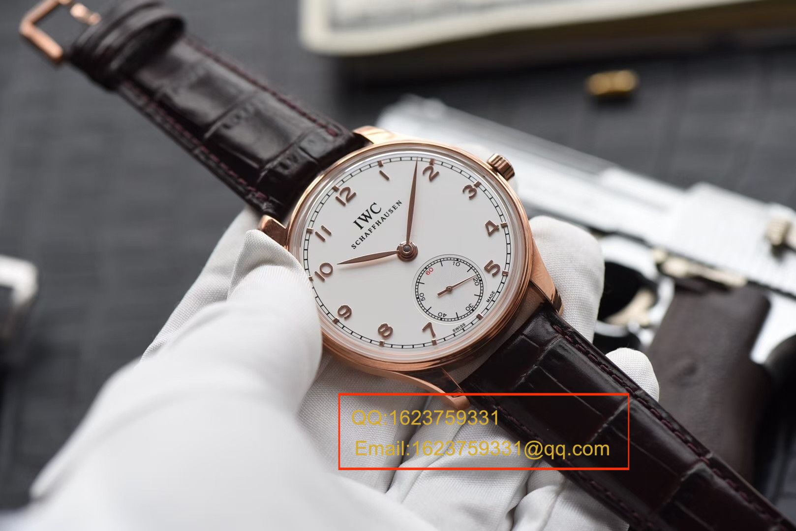 【ZF Perfect  High quality  Replica Watches 】 IWC 葡萄牙MINUTE REPEATER三问 wrist watches 系列 IW544907琼斯之剑 / WG311
