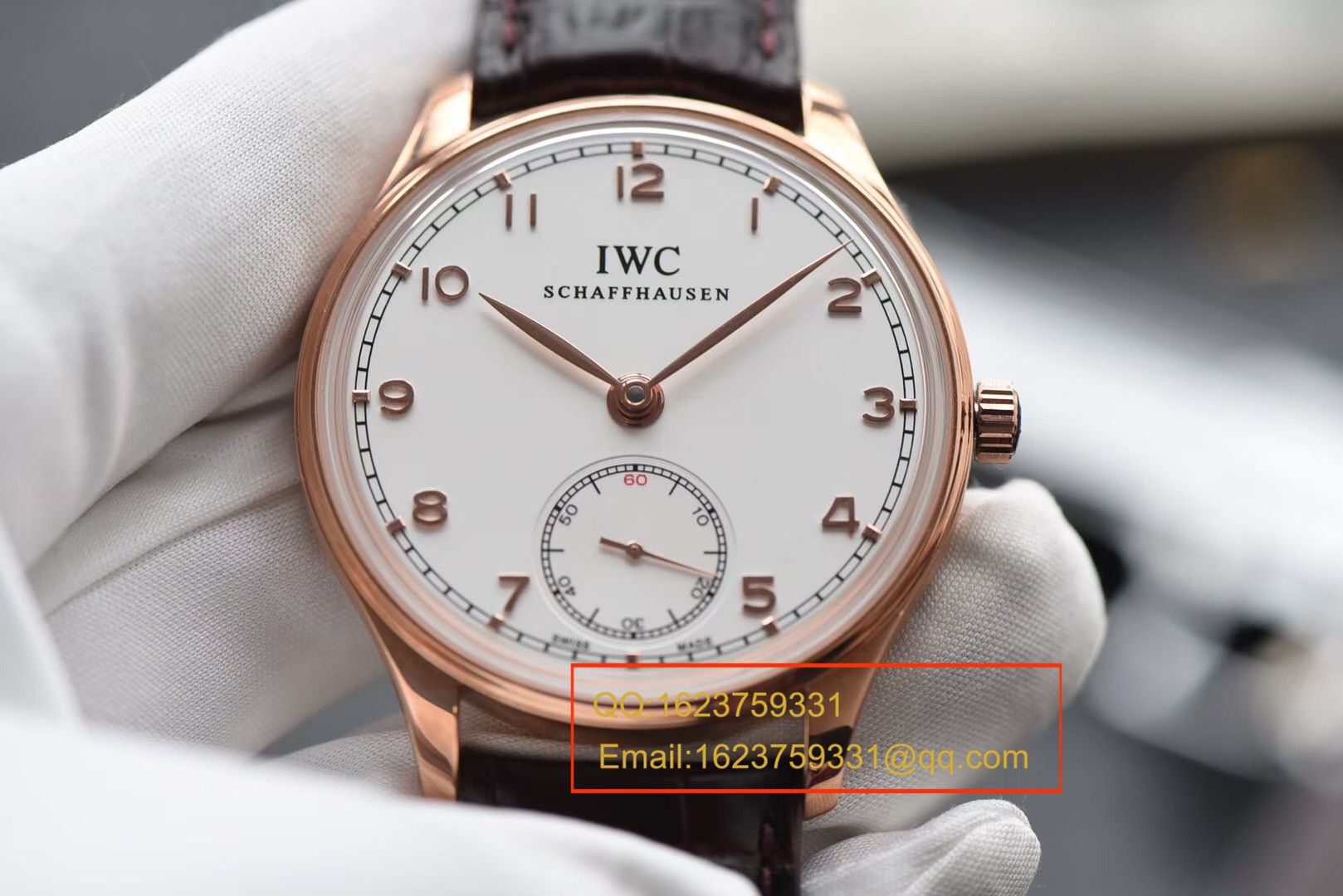 【ZF Perfect  High quality  Replica Watches 】 IWC 葡萄牙MINUTE REPEATER三问 wrist watches 系列 IW544907琼斯之剑 / WG311