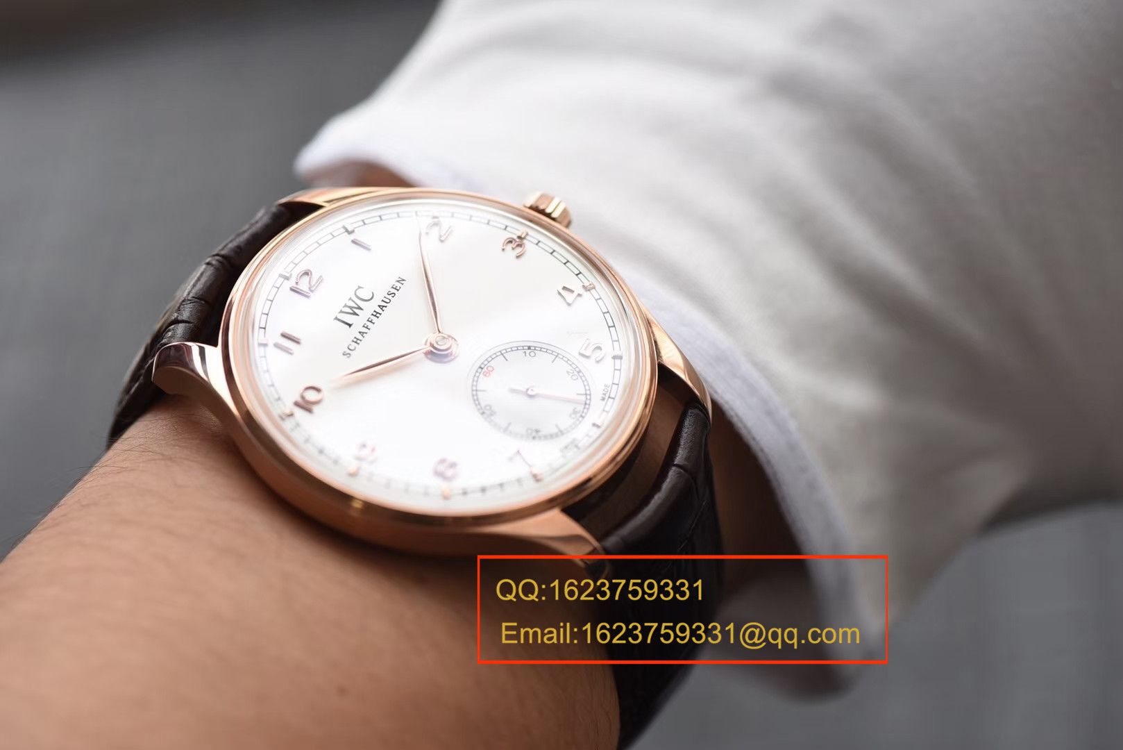 【ZF Perfect  High quality  Replica Watches 】 IWC 葡萄牙MINUTE REPEATER三问 wrist watches 系列 IW544907琼斯之剑 / WG311