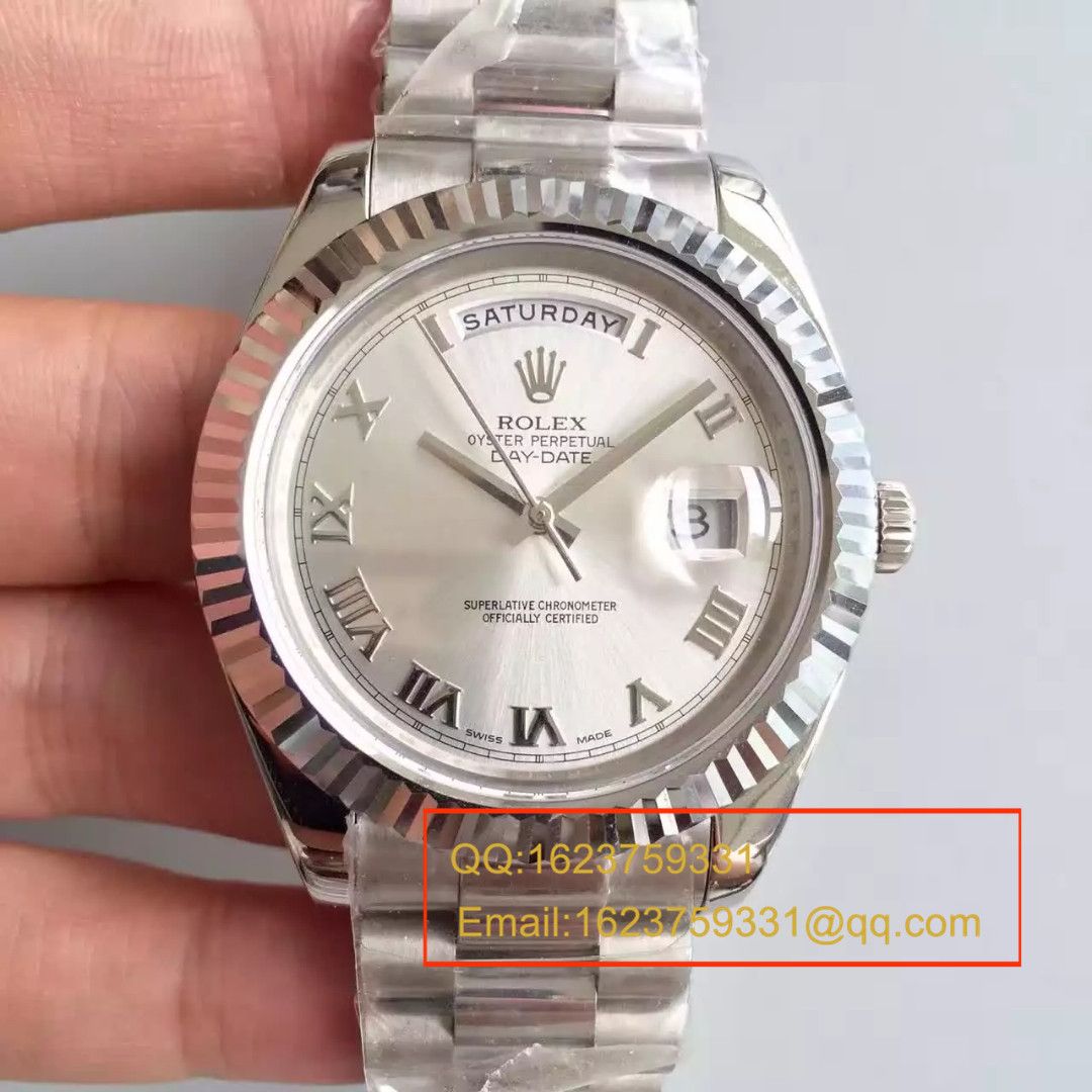 【N Factory  Perfect  top  Replica Copy  Watches 】 Rolex  Day-Date 型系列228239-黑盘机械 wrist watches  / RBE044
