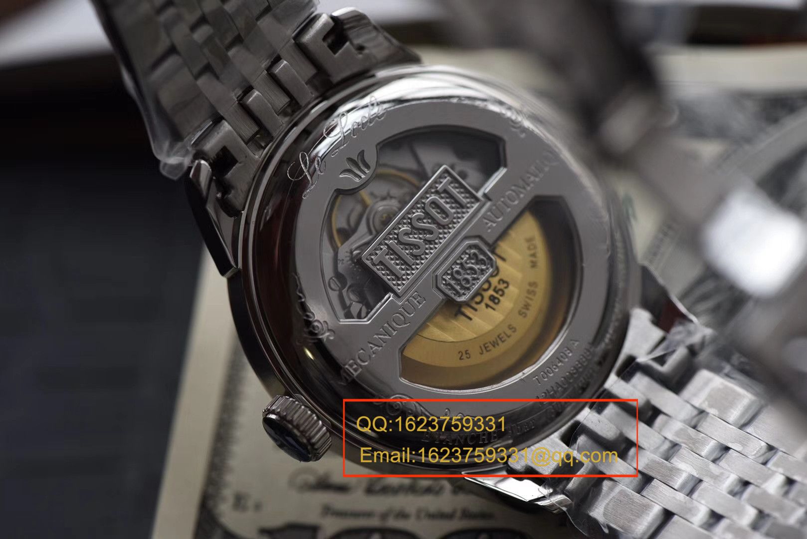 【台湾 Perfect  High quality  Replica Watches 】天梭力洛克T-CLASSIC系列T006.408.11.037.00 wrist watches  / TS02