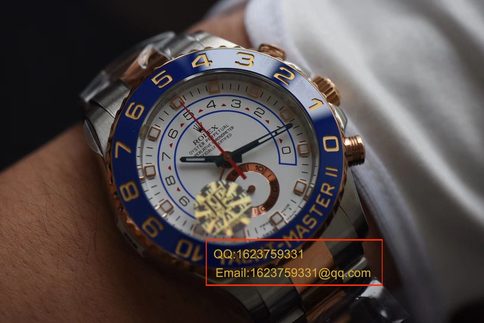 【JF Factory 1:1 High quality  Replica Watches 】 Rolex  Yacht-Master 系列116680 wrist watches  / LLSBE092