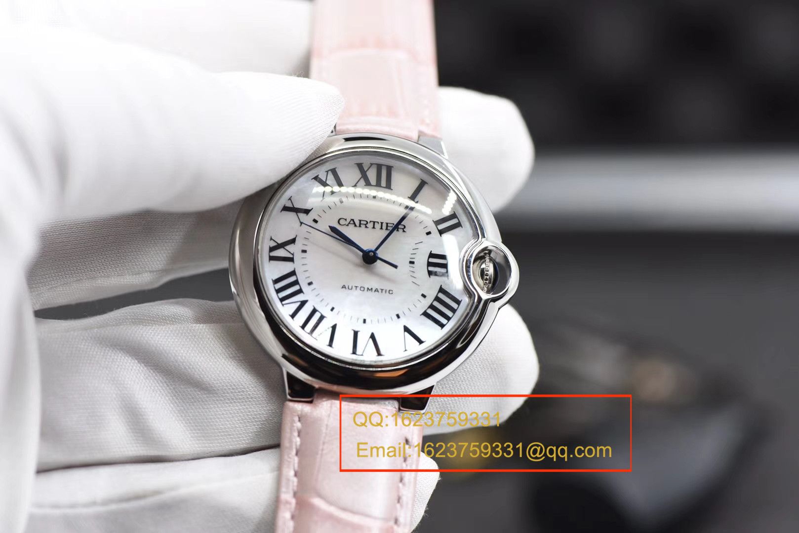 V6 Factory 最高版本 36MM贝母面机械蓝气球女装 wrist watches  / KDY105