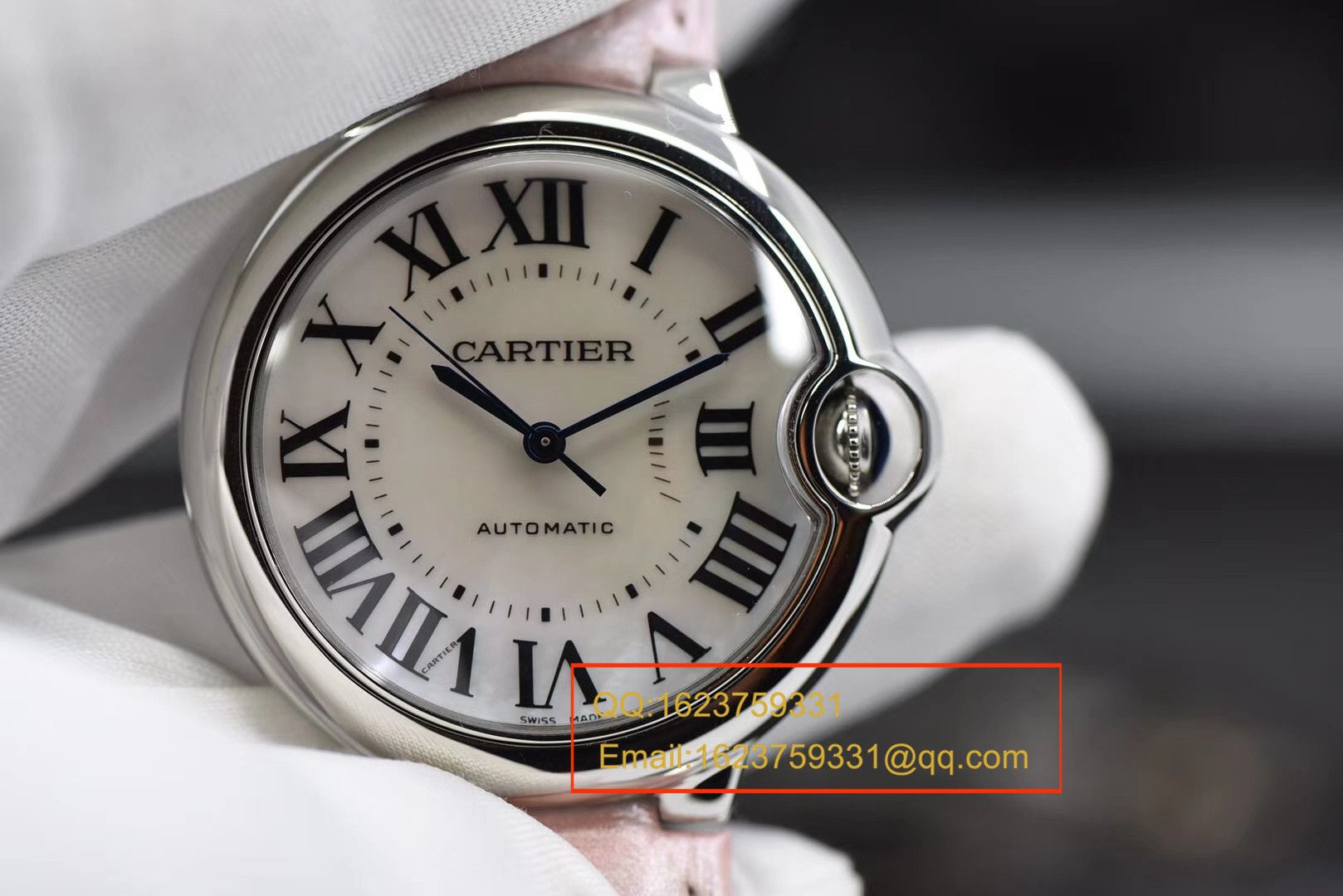 V6 Factory 最高版本 36MM贝母面机械蓝气球女装 wrist watches  / KDY105