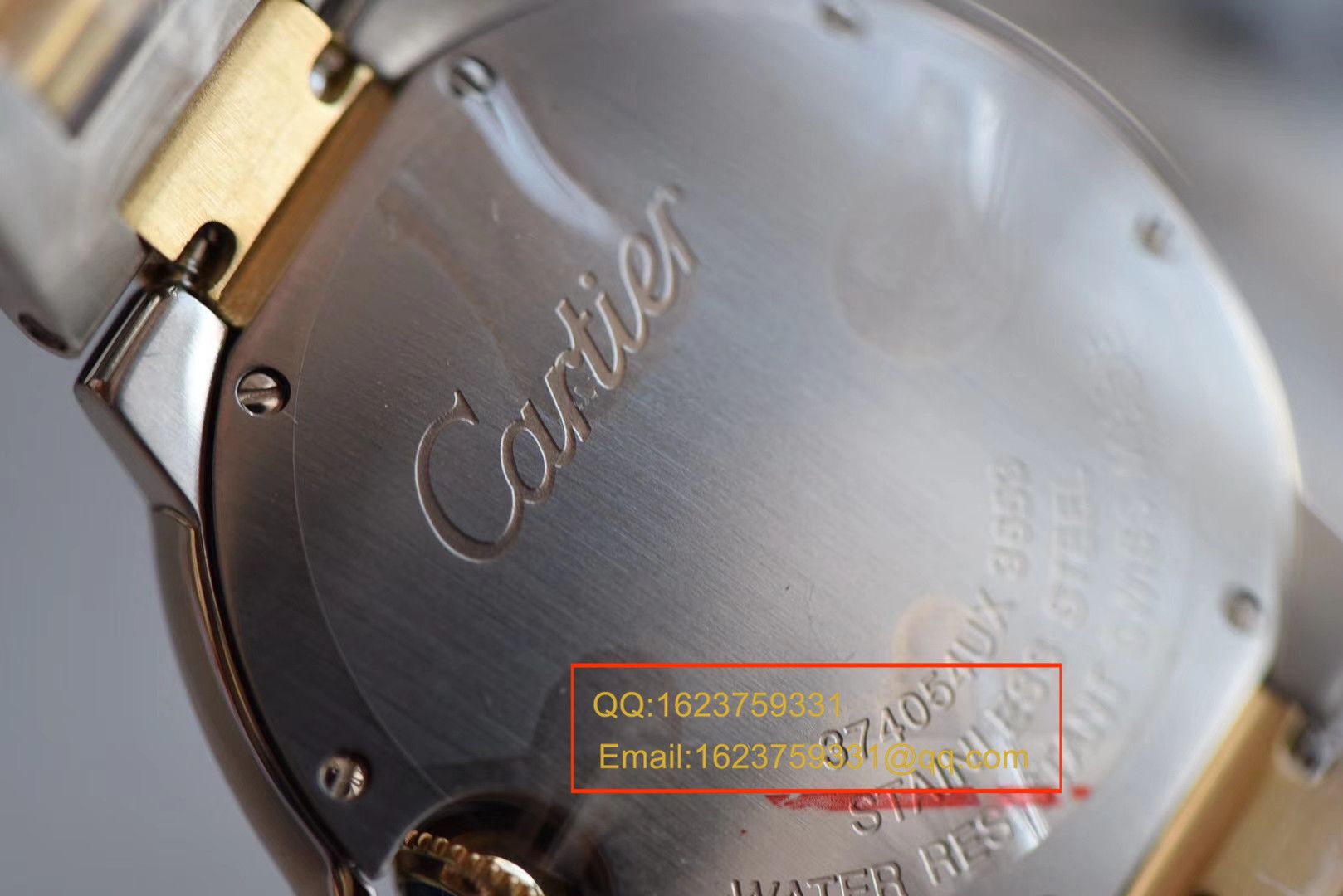 【HBBV6 Perfect  High quality  Replica Watches 】 Cartier  蓝气球系列W69008Z3女士33/36毫米间金石英 wrist watches  / K138