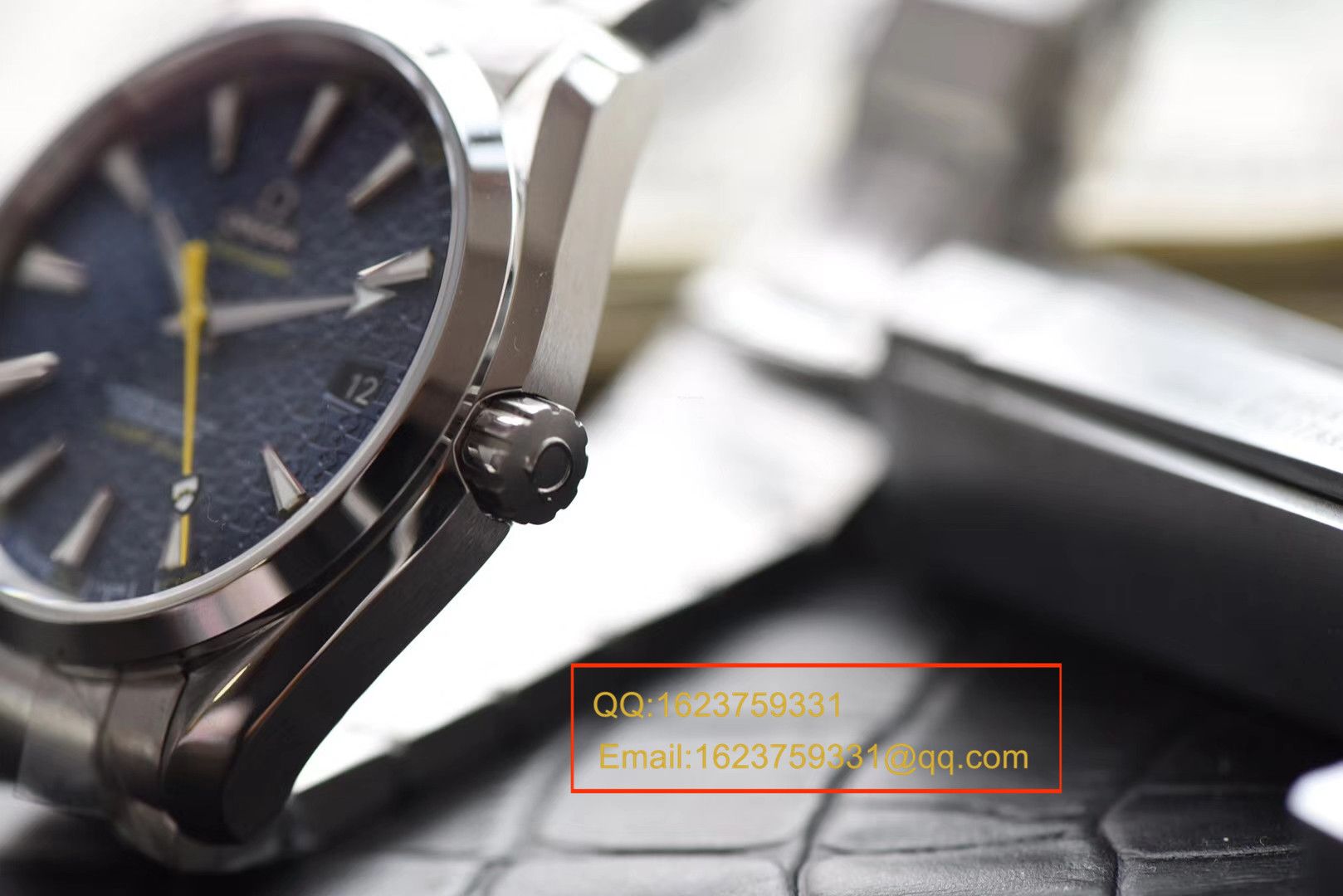 【KW Perfect  High quality  Replica Watches 】OMEGA Seamaster 系列 007詹姆斯邦德限量版 231.10.42.21.03.004机械 wrist watches  / MAF142