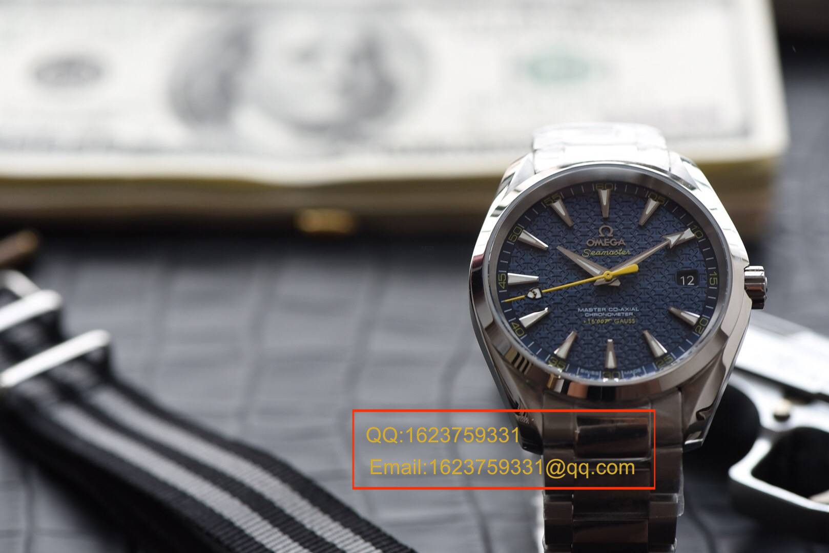 【KW Perfect  High quality  Replica Watches 】OMEGA Seamaster 系列 007詹姆斯邦德限量版 231.10.42.21.03.004机械 wrist watches  / MAF142