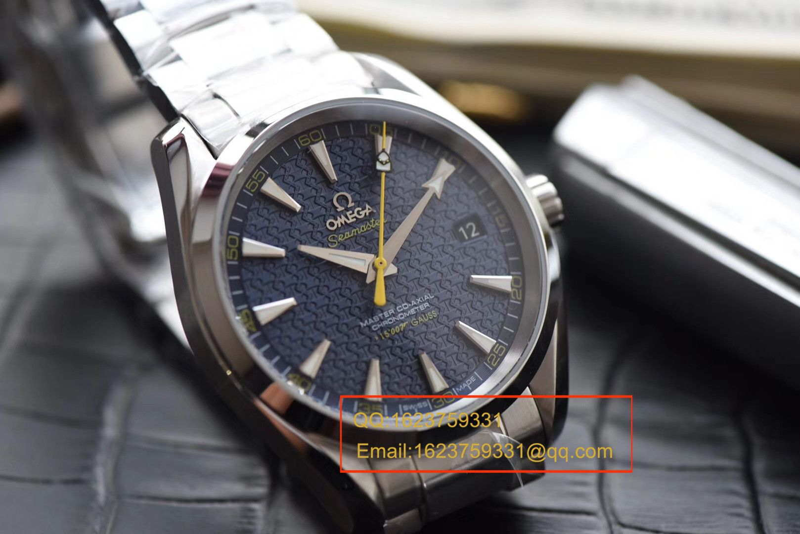 【KW Perfect  High quality  Replica Watches 】OMEGA Seamaster 系列 007詹姆斯邦德限量版 231.10.42.21.03.004机械 wrist watches  / MAF142