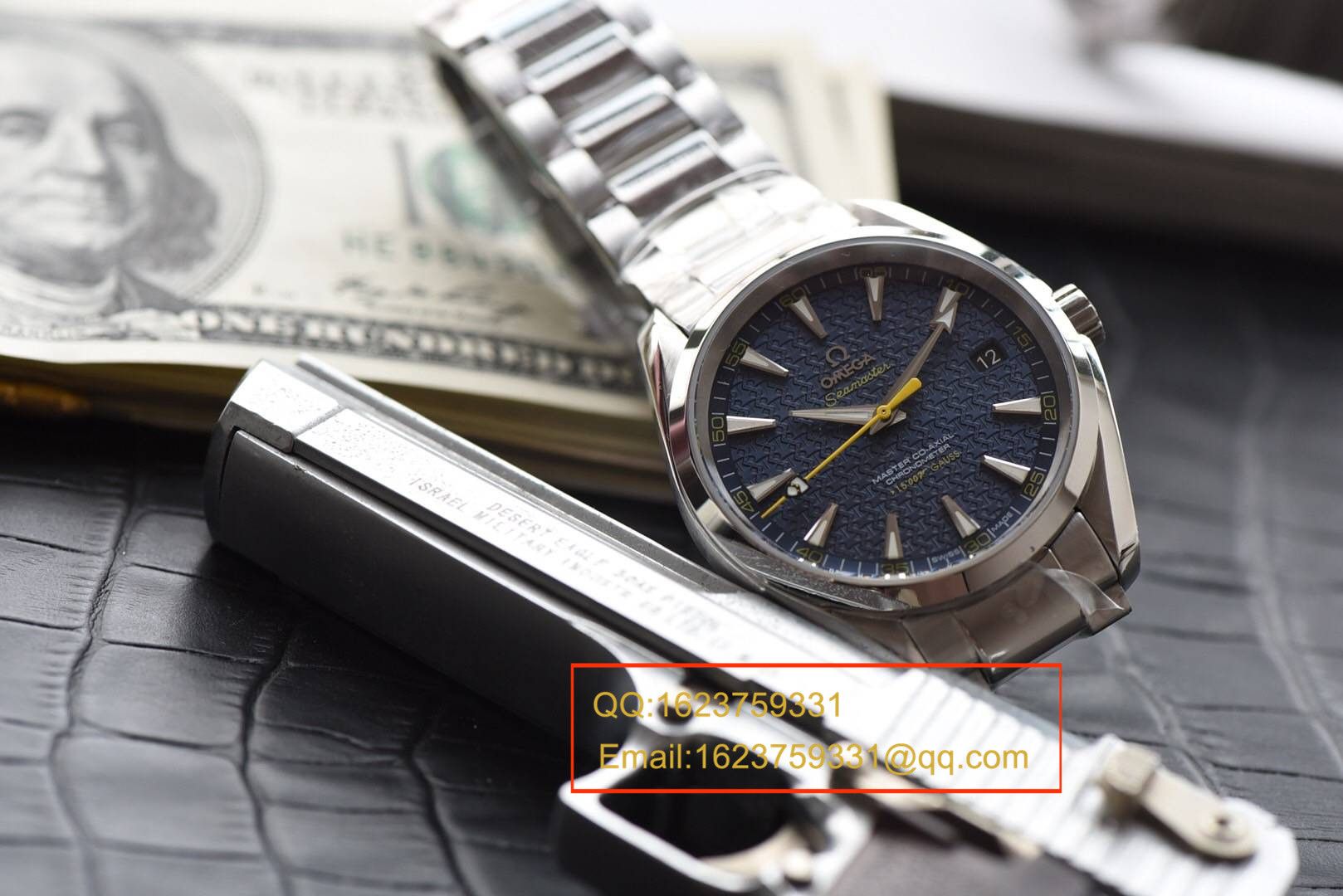 【KW Perfect  High quality  Replica Watches 】OMEGA Seamaster 系列 007詹姆斯邦德限量版 231.10.42.21.03.004机械 wrist watches  / MAF142