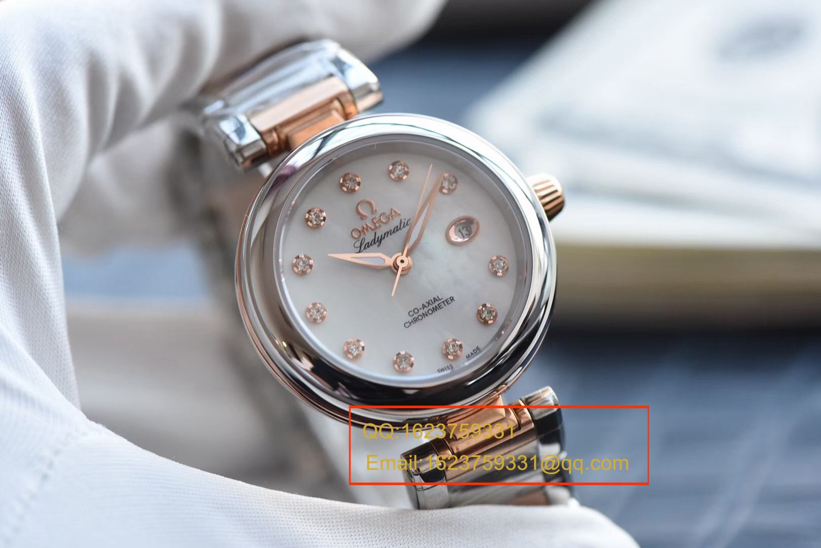 【HBBV6 Perfect  High quality  Copy  Watches 】最高版本OMEGA碟飞鸟巢系列425.20.34.20.55.004女士 Watches  wrist watches  / MB0311
