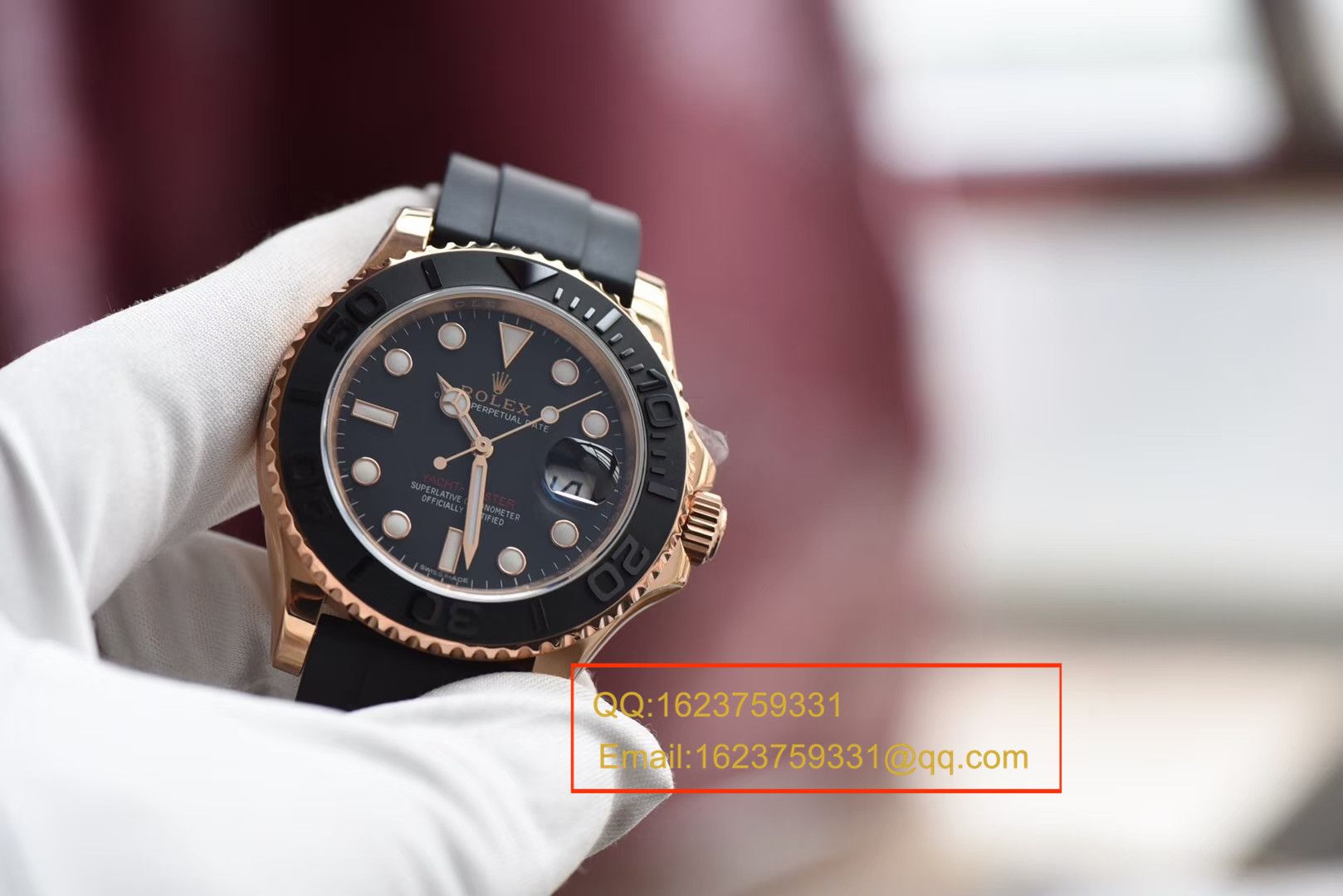 【 Video analysis JF Perfect  High quality  Knockoff  Watches 】 Rolex  Yacht-Master 系列116655-Oysterflex bracelet男士 wrist watches  / R087