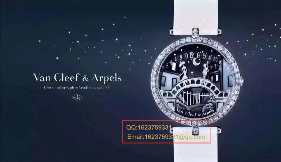 Van Cleef & Arpels Replica Copy 梵克雅宝诗情人桥意复杂功能 wrist watches 系列VCARN9VI00 wrist watches  / 梵克雅宝 VCA01