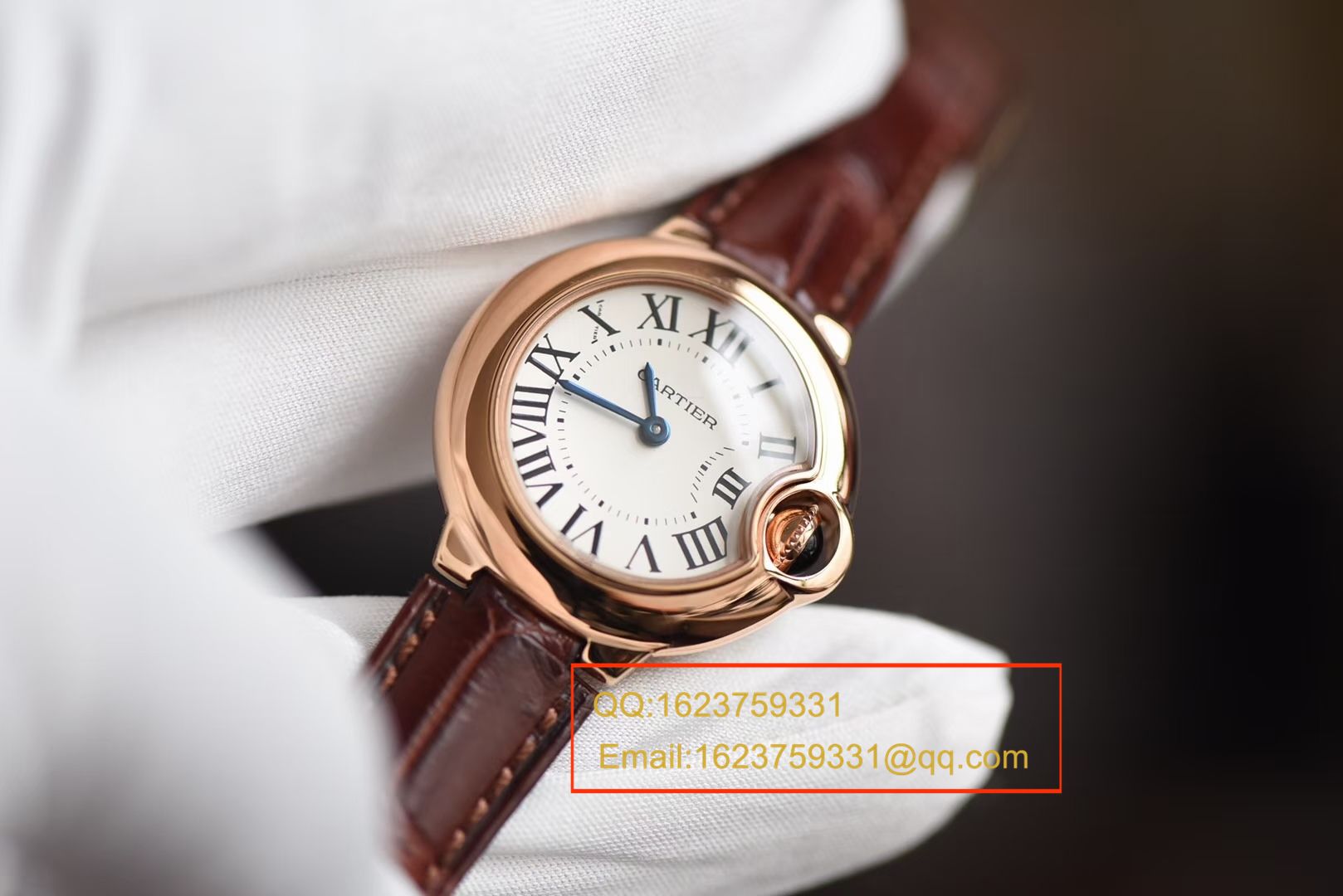 【HBBV6 Perfect  High quality  Replica Watches 】 Cartier  蓝气球系列小号蓝气球28毫米石英W6900256女士 wrist watches 《配鳄鱼皮》 / K139