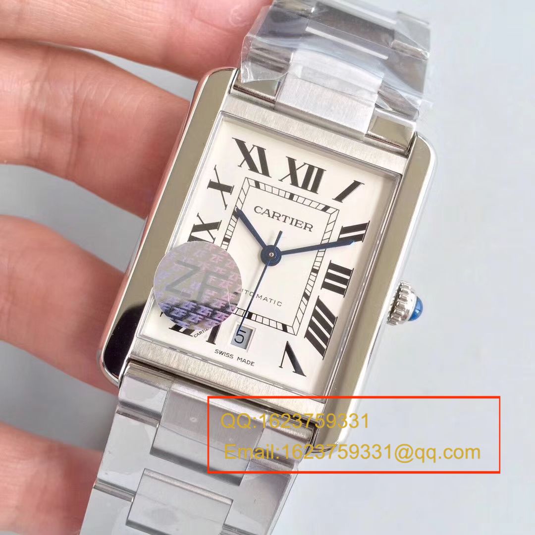 【ZF Perfect  High quality  Replica Watches 】 Cartier  SOLO TANK SOLO坦克系列W5200027 、W5200028 wrist watches  / KDY099