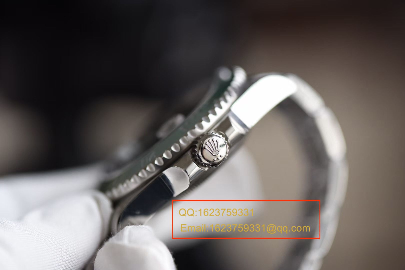 【独家视频测评N Factory 最新V7版本 Submariner 】1:1 High quality  Replica  Rolex  Submariner 型系列116610LV-97200 绿盘 wrist watches ( Submariner ) / R106