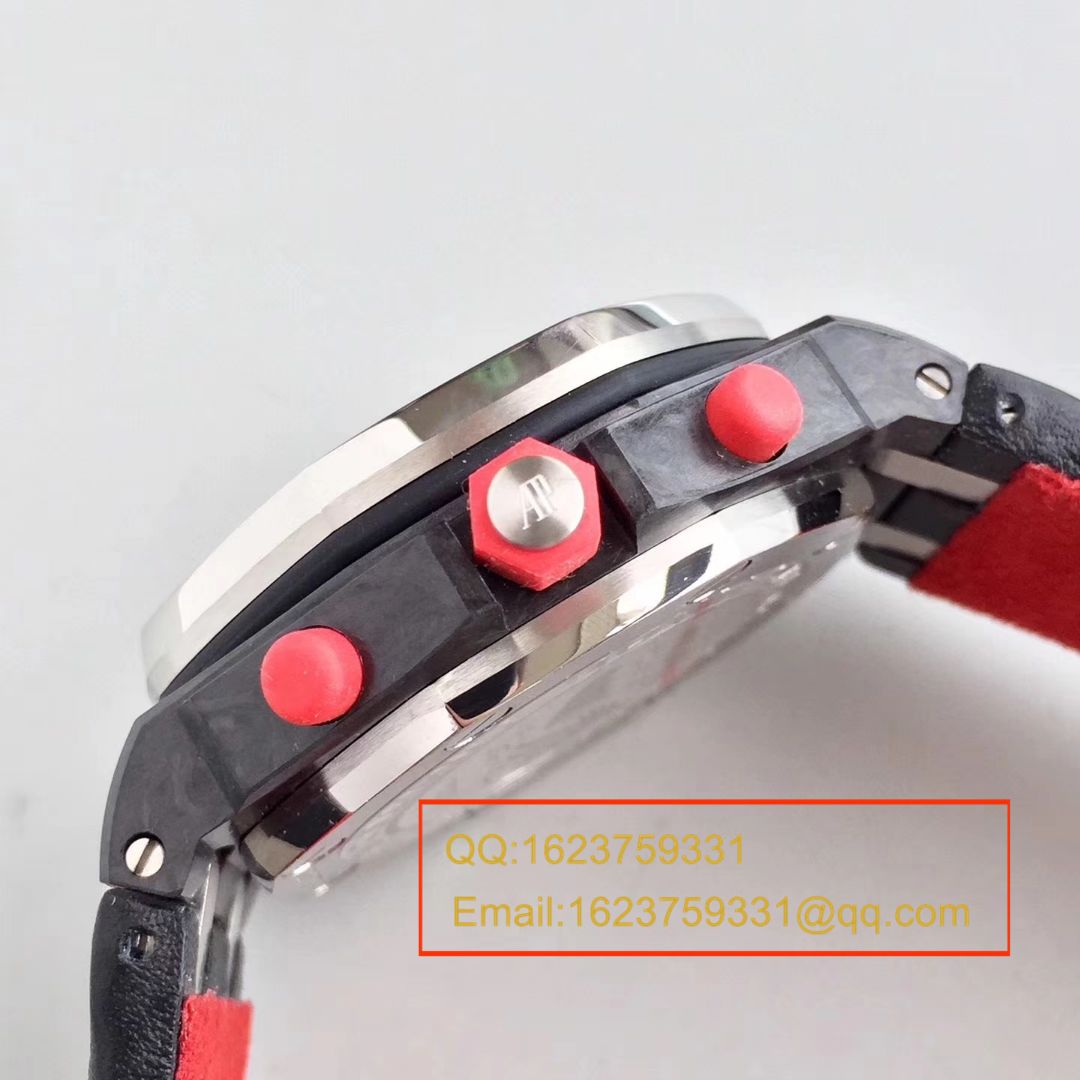 【JF AP 红魔 Perfect  High quality  Knockoff 】Audemars Piguet 千禧系列26190OS.OO.D003CU.01男士机械 Watches  / AP007