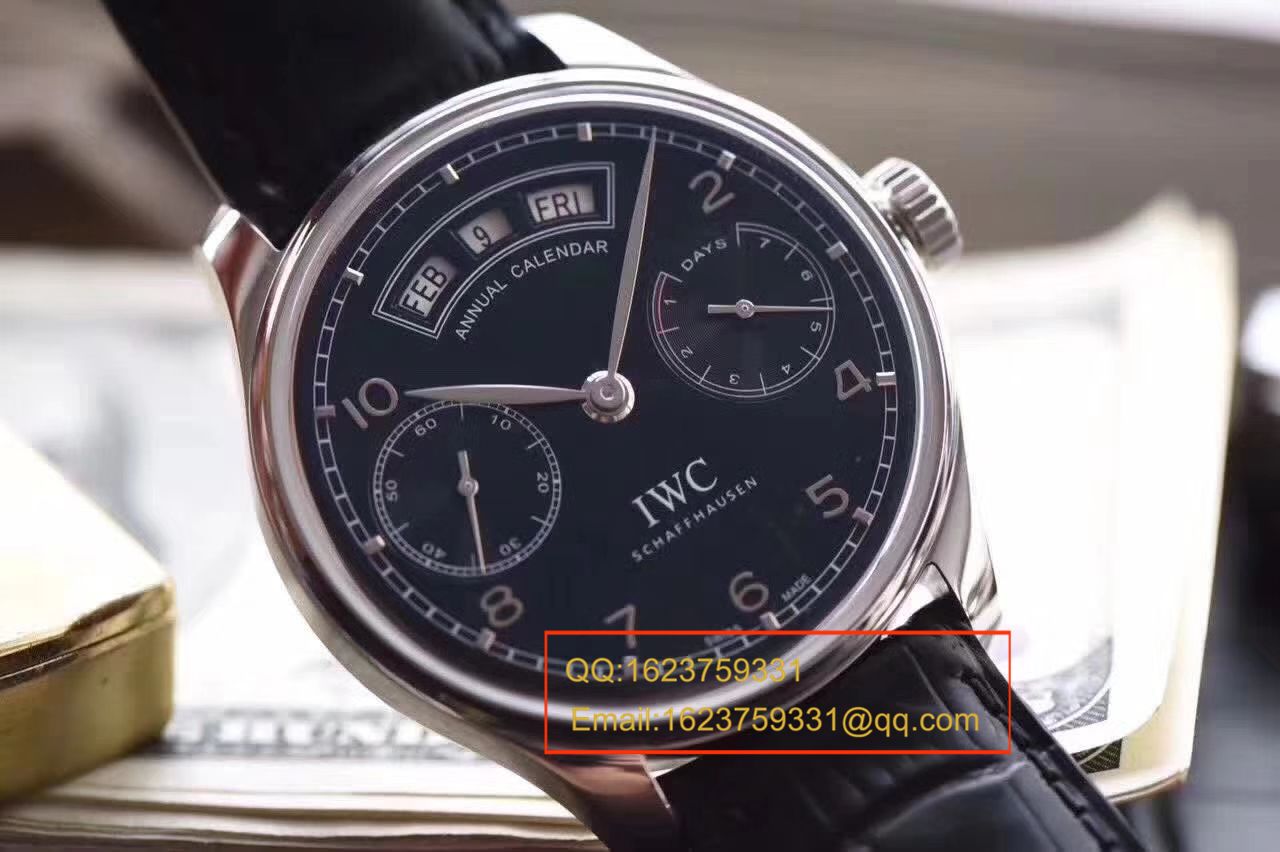 【独家视频测评YL Factory  Perfect  High quality  Replica Watches 】 IWC 葡萄牙系列年历IW503502 IWC 年历 wrist watches  / WG290