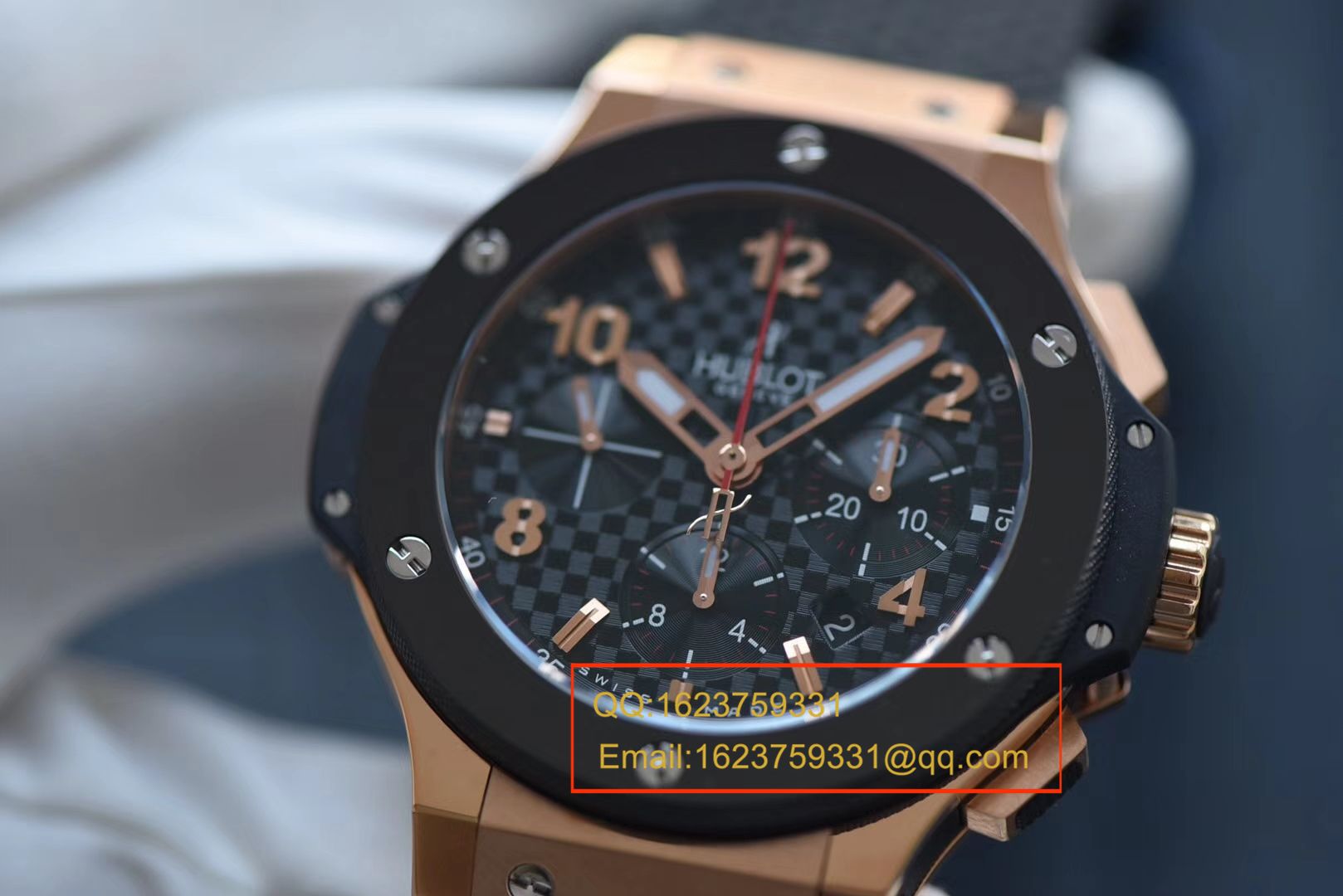 【独家 Video analysis V6 Factory 1:1 High quality  Replica Watches 】HUBLOT 《恒宝》BIG BANG big bang 系列301.PB.131.RX wrist watches  / YB023
