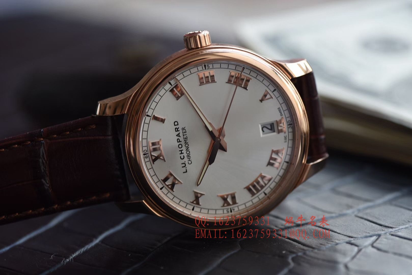【FK Perfect  High quality  Knockoff  Watches 】 Chopard L.U.C系列161937-5001 wrist watches  / XB017