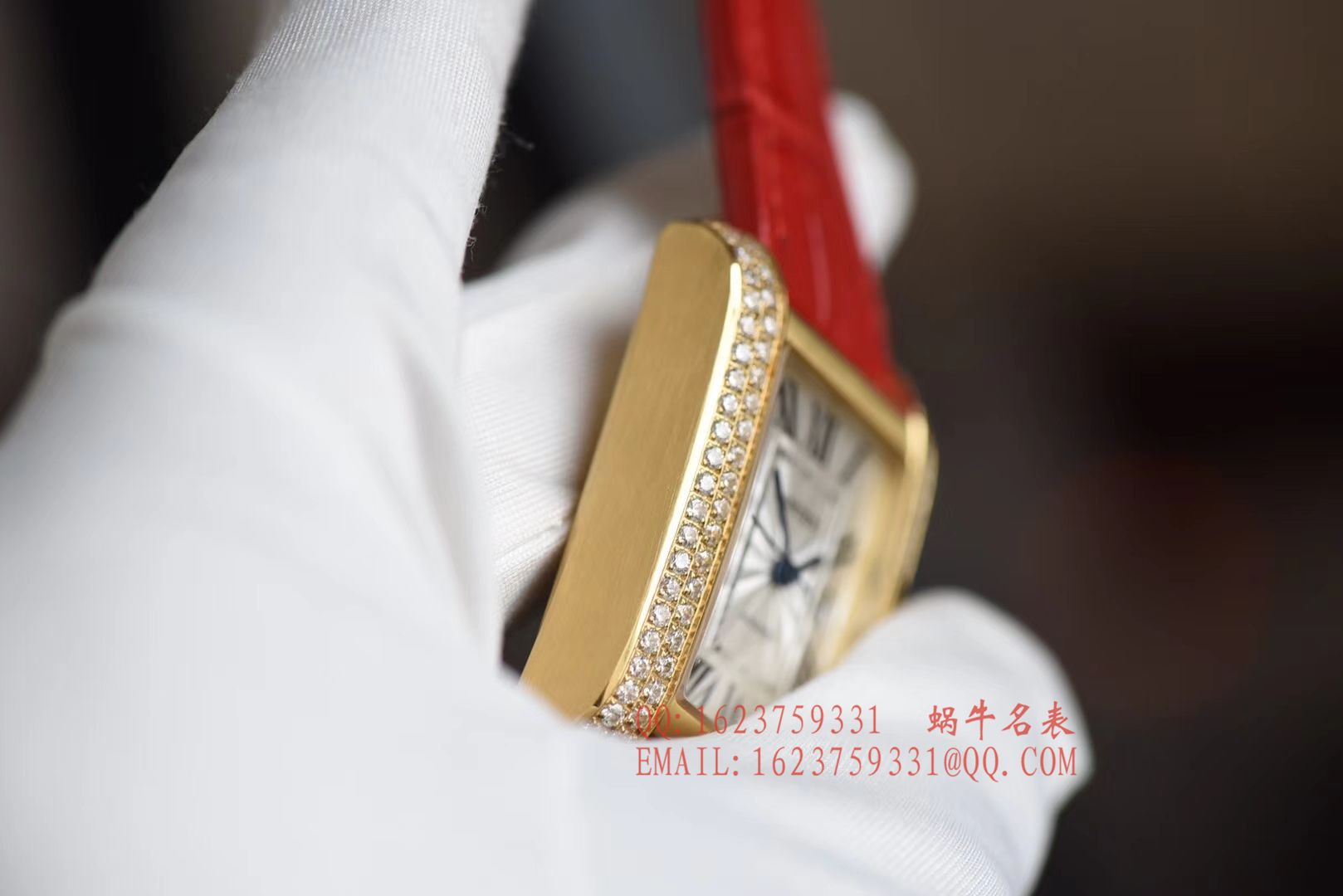 【K11 Perfect  High quality  Replica Watches 】 Cartier  坦克 TANK ANGLAISE系列WT100017女士 wrist watches  / KAH141