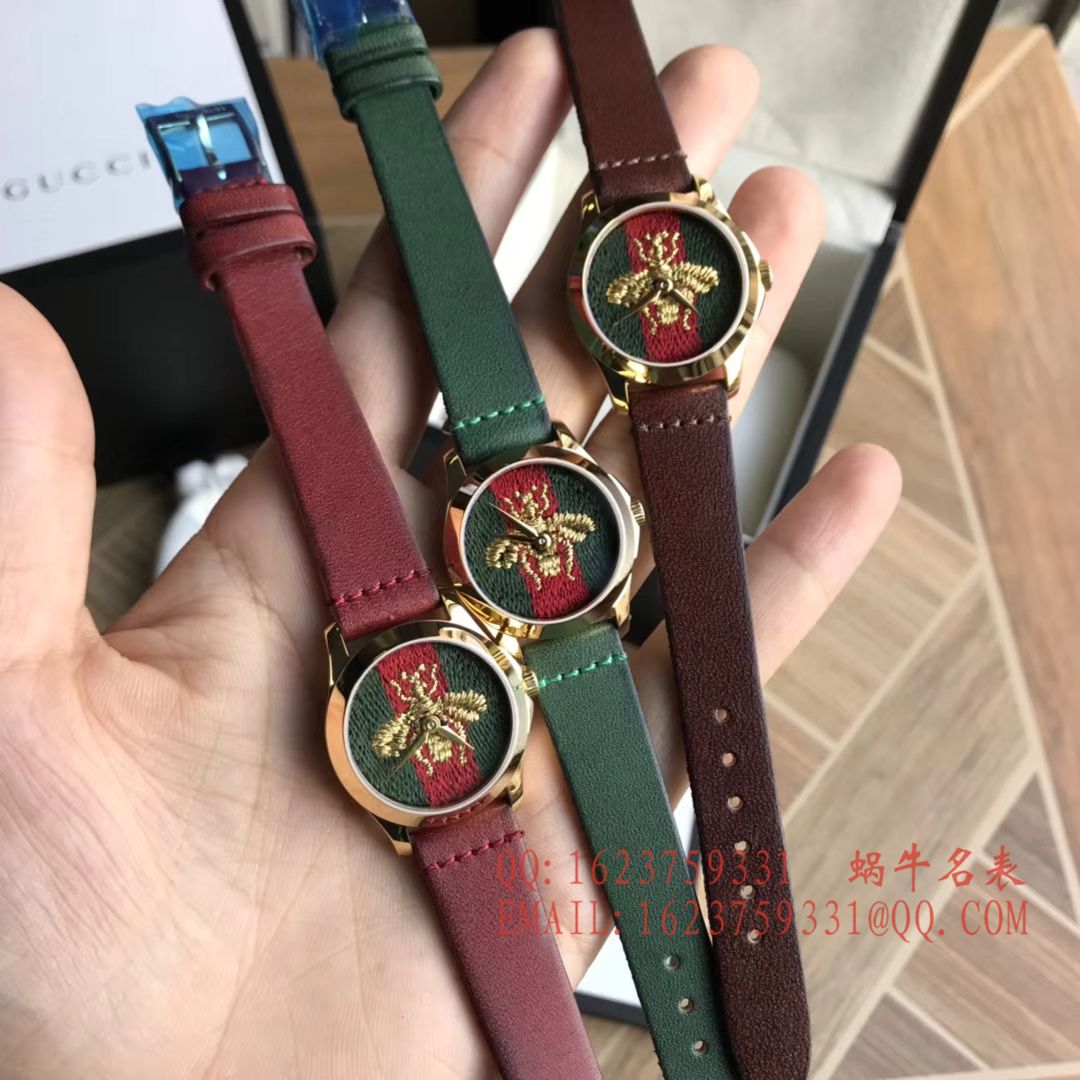 【香港原单 支持专柜验货】original Gucci,（古 驰）男女多款 wrist watches  / GUCCI 08