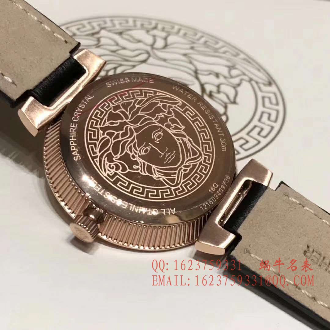 【原单正品】范思哲Versace Leda Black 女款系列 石英 wrist watches  / 范思哲 05