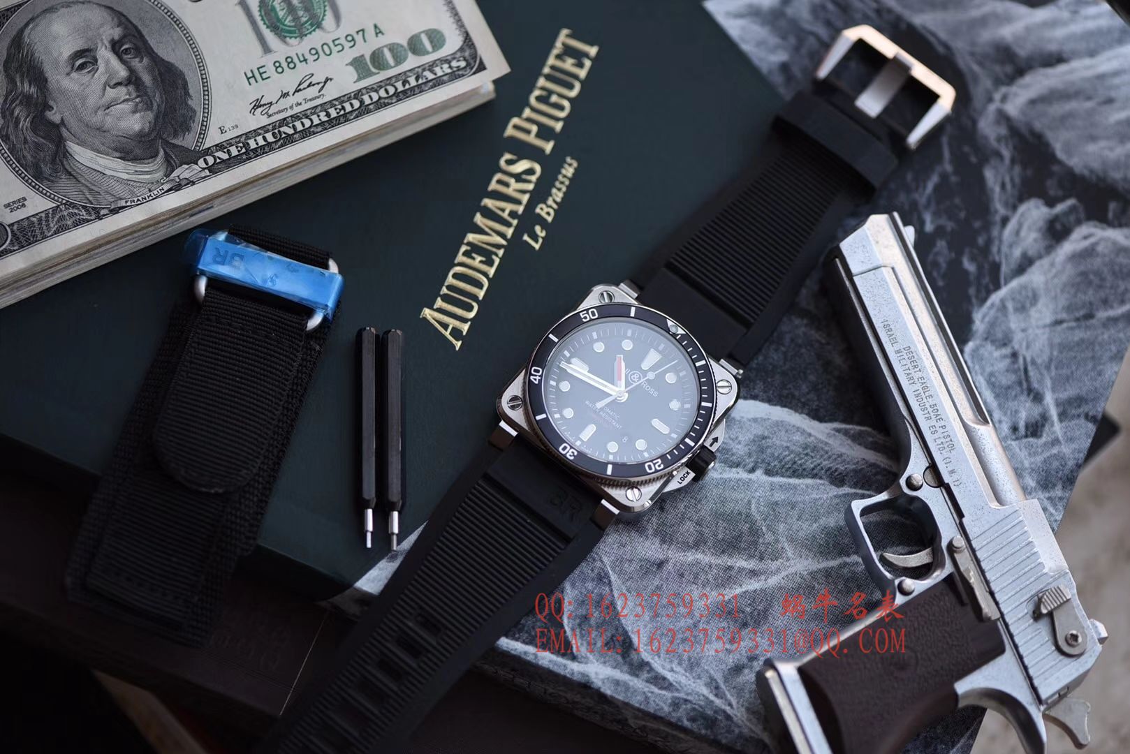 【BR Perfect  High quality  Replica Watches 】 Bell & Ross INSTRUMENTS系列BR 03-92 DIVER wrist watches  / BLSBA014