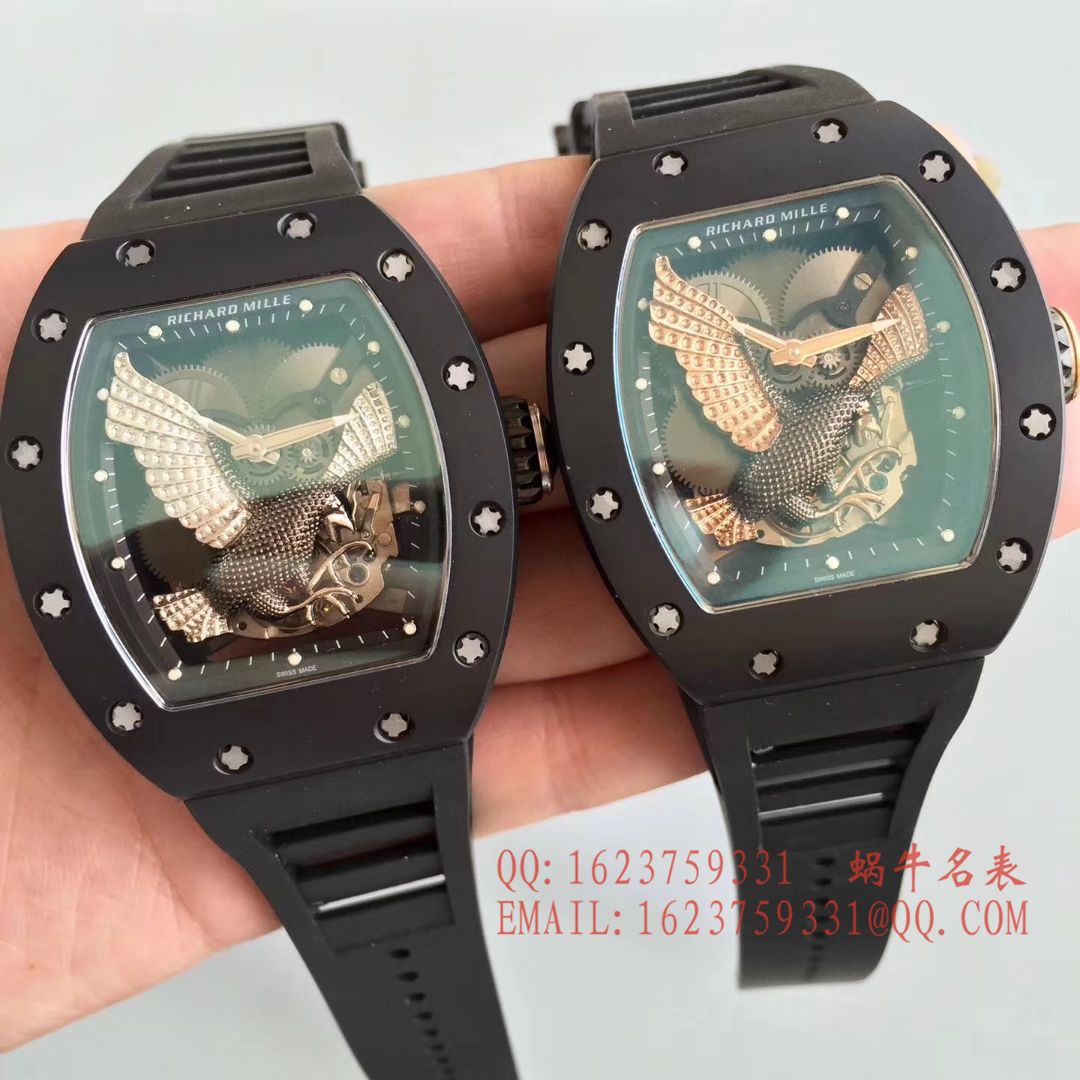 【独家 Video analysis KV Perfect  High quality  Copy  Watches 】RICHARD MILLE RICHARD MILLE男士系列RM023-02立体鹰雕图案 wrist watches  / RM 023-2