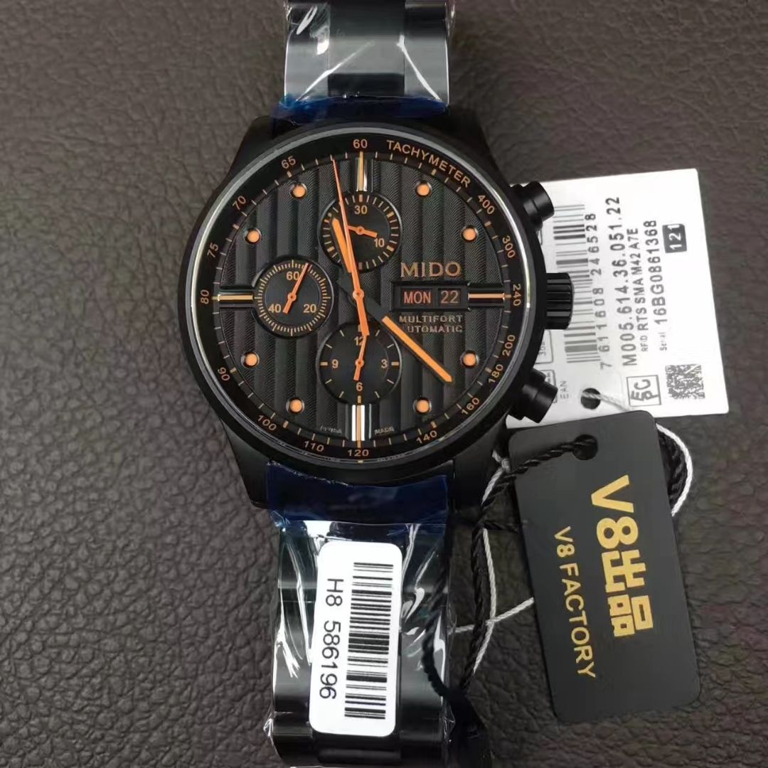 【V81:1 High quality  Replica Watches 】美度舵手系列M005.614.36.051.22 wrist watches  / M16