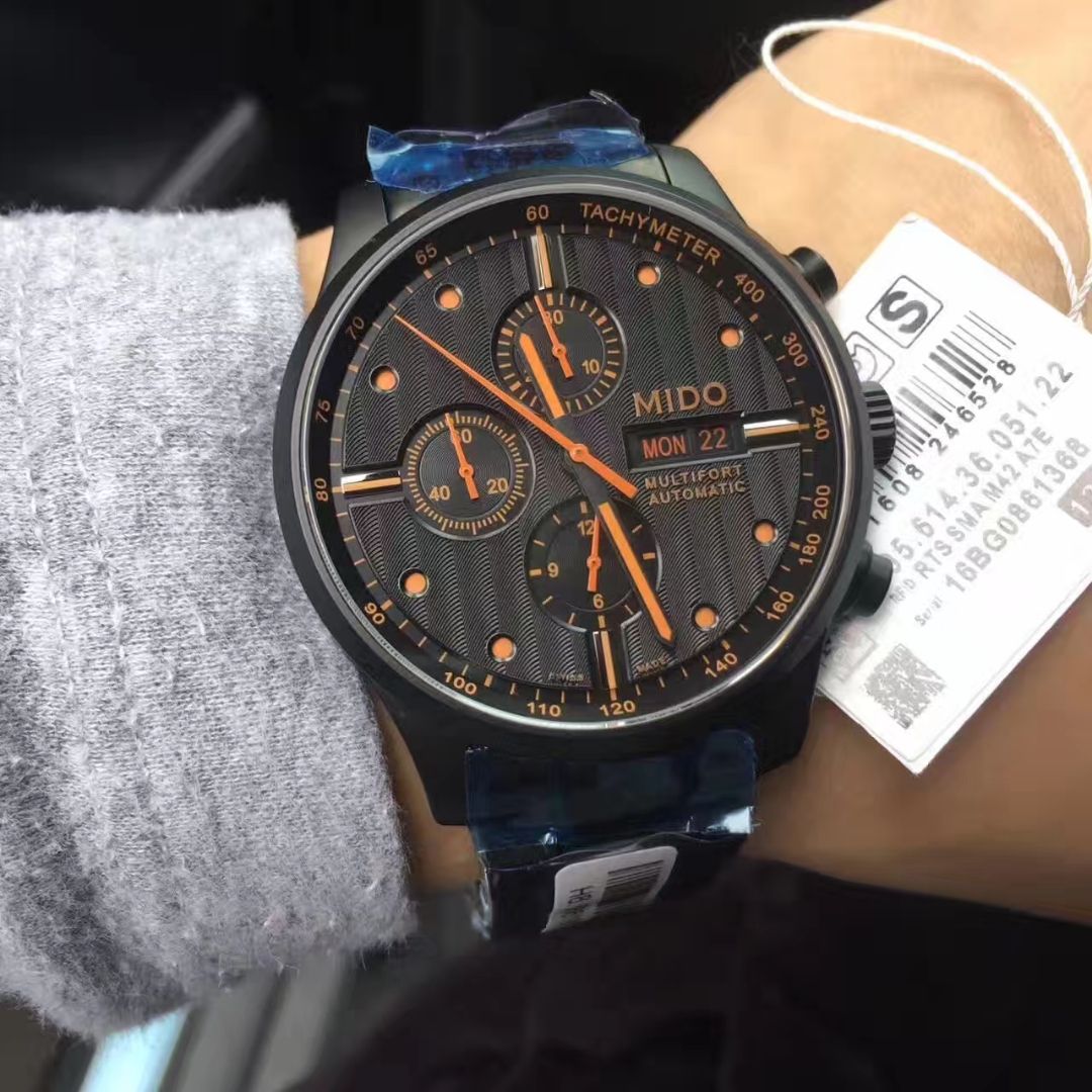 【V81:1 High quality  Replica Watches 】美度舵手系列M005.614.36.051.22 wrist watches  / M16
