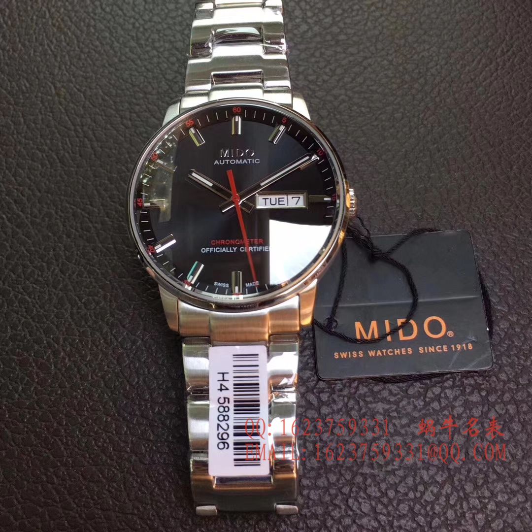 【台湾 Factory  Perfect  High quality  Replica Watches 】美度指挥官系列M021.431.11.041.00 wrist watches  