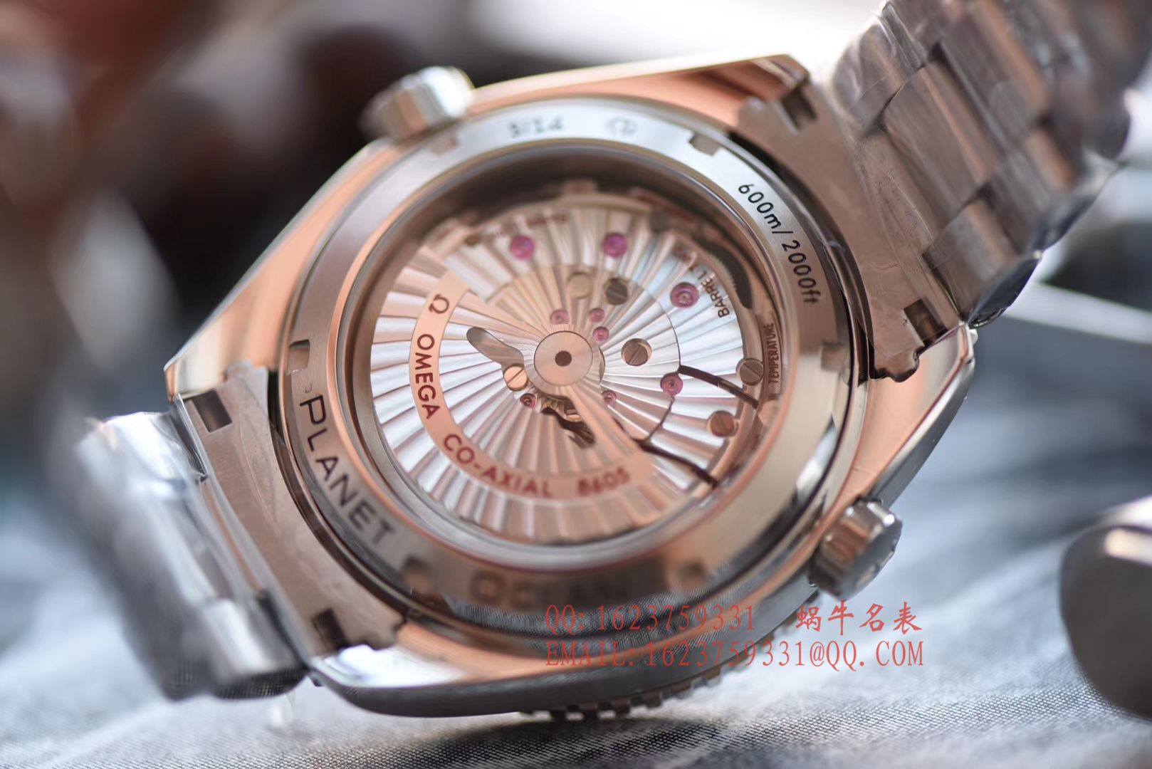 【KW Perfect  High quality  Knockoff  Watches 】OMEGA Seamaster 海洋宇宙600米 wrist watches 系列232.30.44.22.01.002GMT wrist watches  / M045