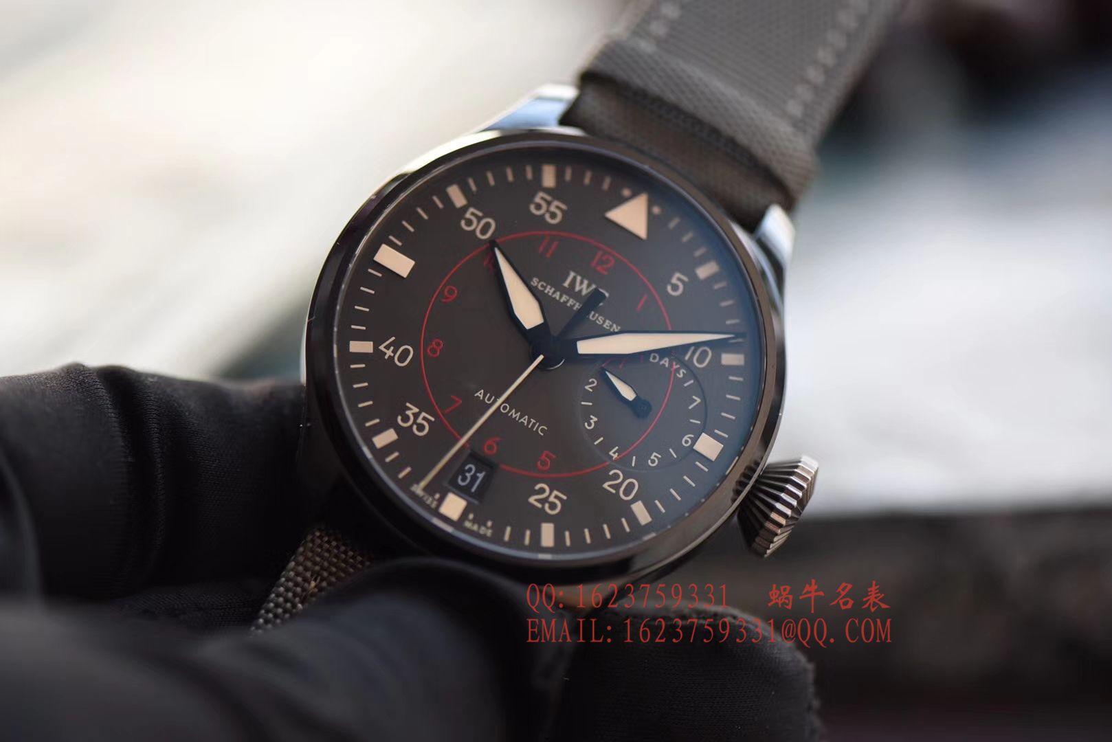 【YL Perfect  High quality  Replica Watches 】 IWC 飞行员系列 TOP GUN 海军空战部队IW501902 wrist watches  / WBA314