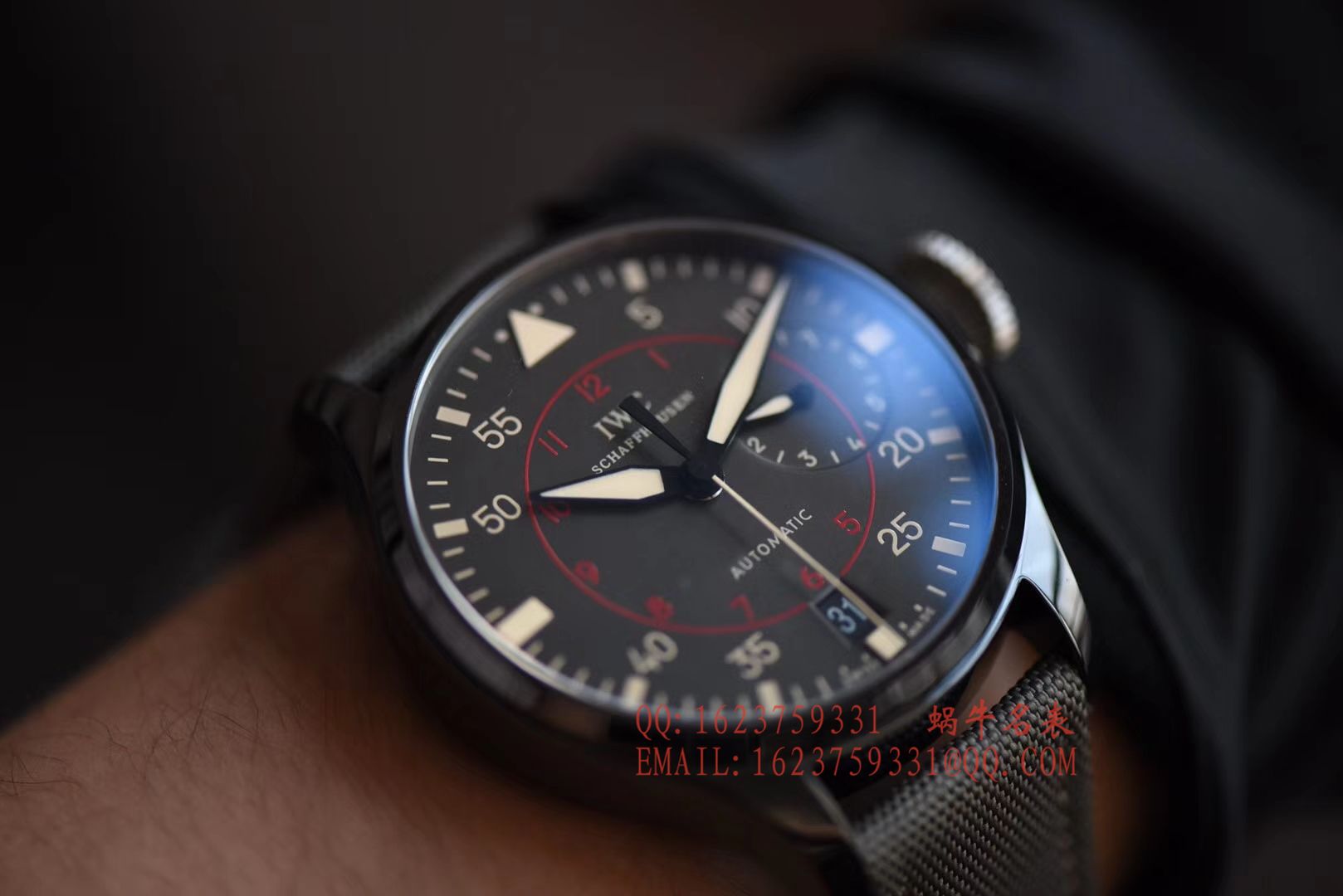 【YL Perfect  High quality  Replica Watches 】 IWC 飞行员系列 TOP GUN 海军空战部队IW501902 wrist watches  / WBA314