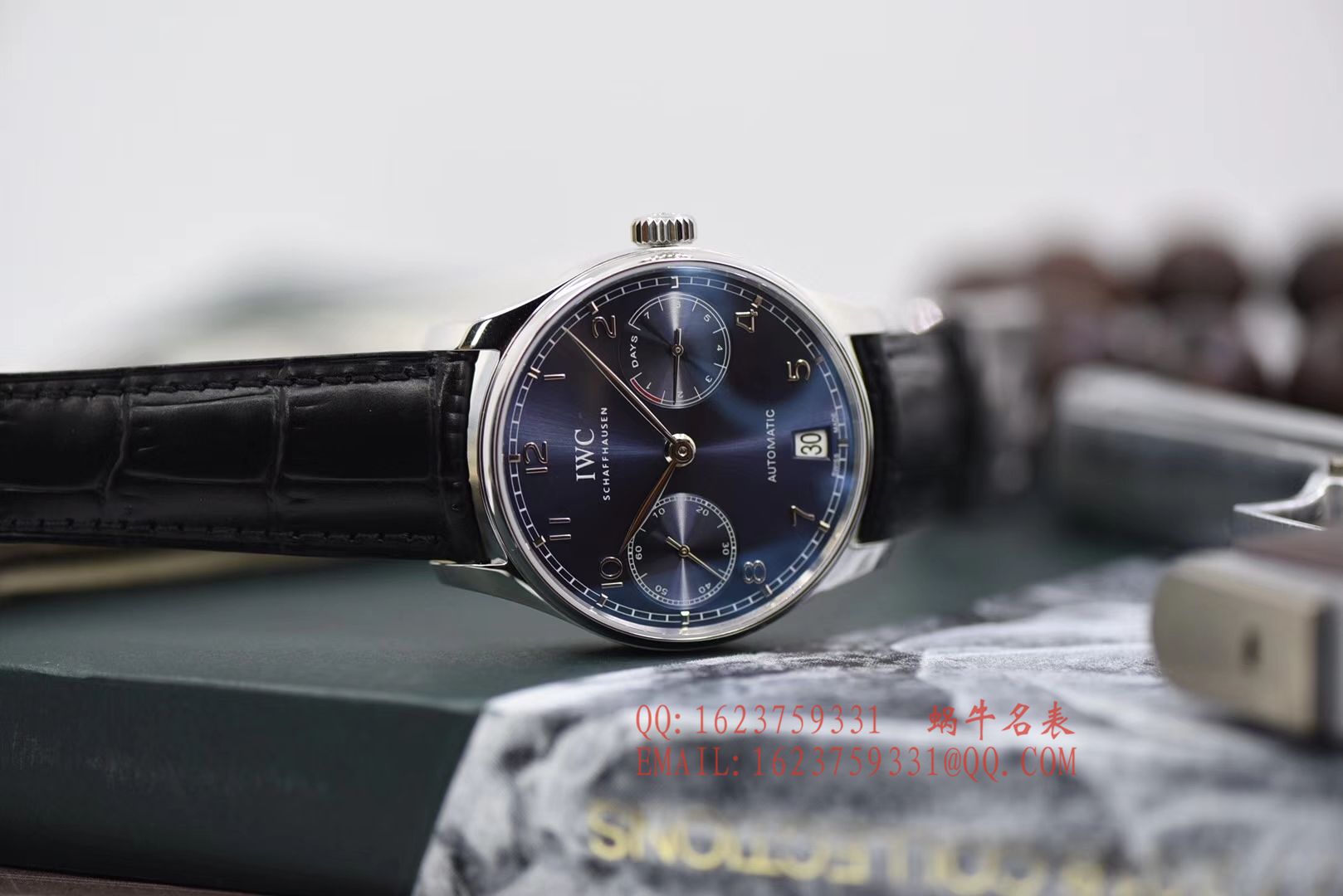 【独家 Video analysis ZF Perfect  High quality  Replica Watches V5版本】 IWC 葡萄牙七天7 DAYS系列 IW500710 wrist watches 《葡七蓝面》 / WG316