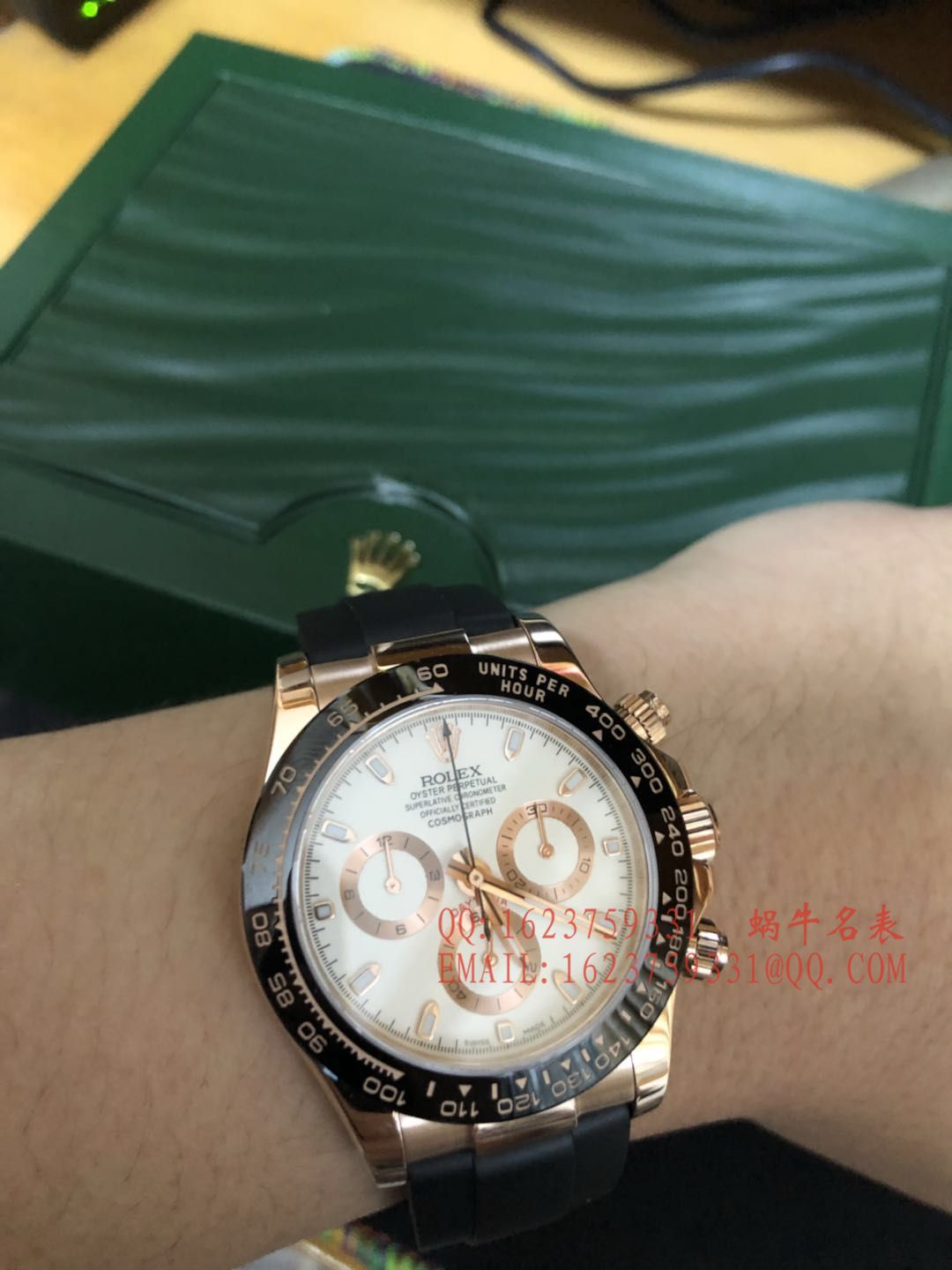 【JF Factory 1:1 Replica  Copy  Watches 】 Rolex  Cosmograph Daytona  Ditongna 系列116515LN-L(FC) 象牙色男表 / R108