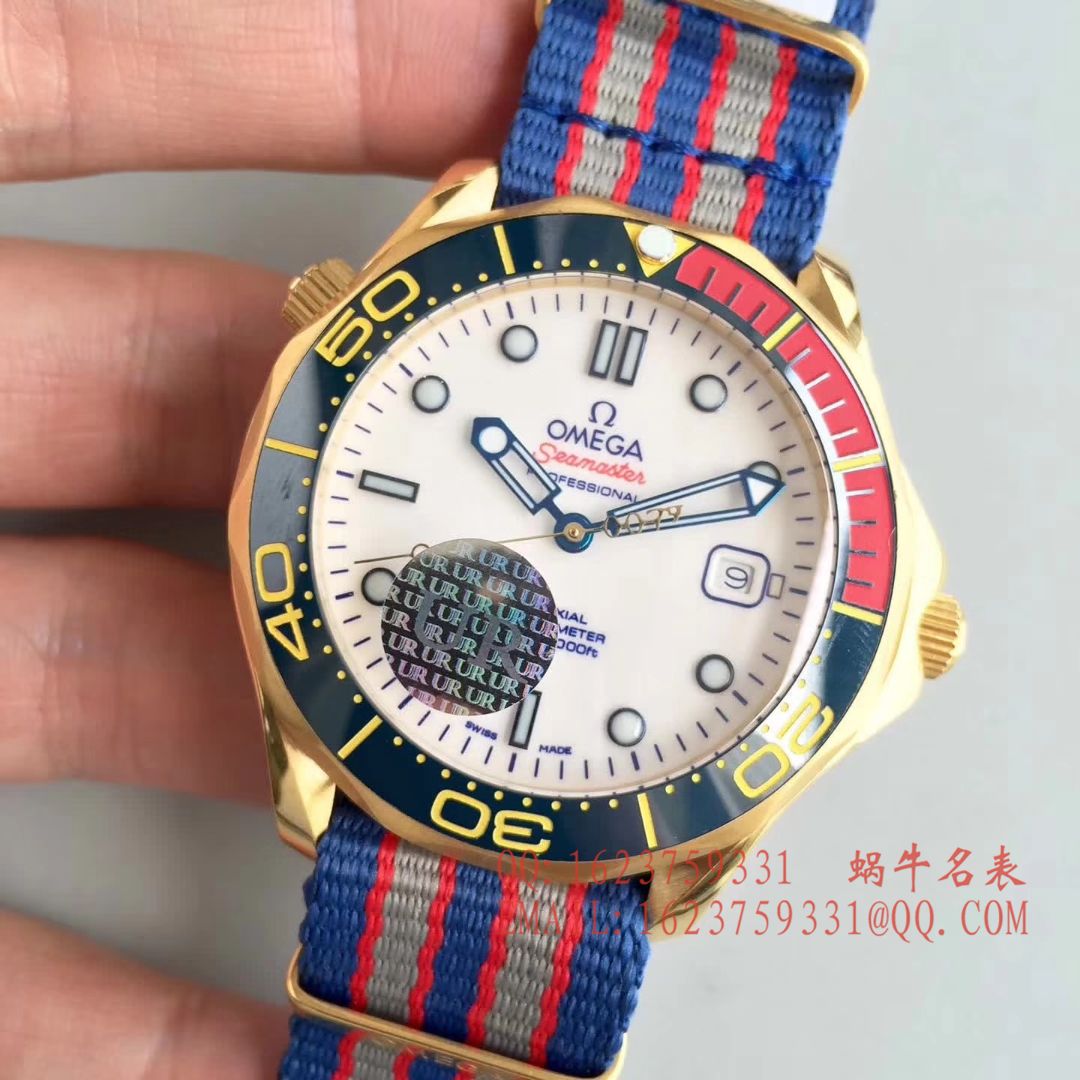 【UR Perfect  High quality  Replica Watches 】OMEGA Seamaster 系列2210.50.00、212.62.41.20.04.001英国皇家海军指挥官限量版 wrist watches  / M277