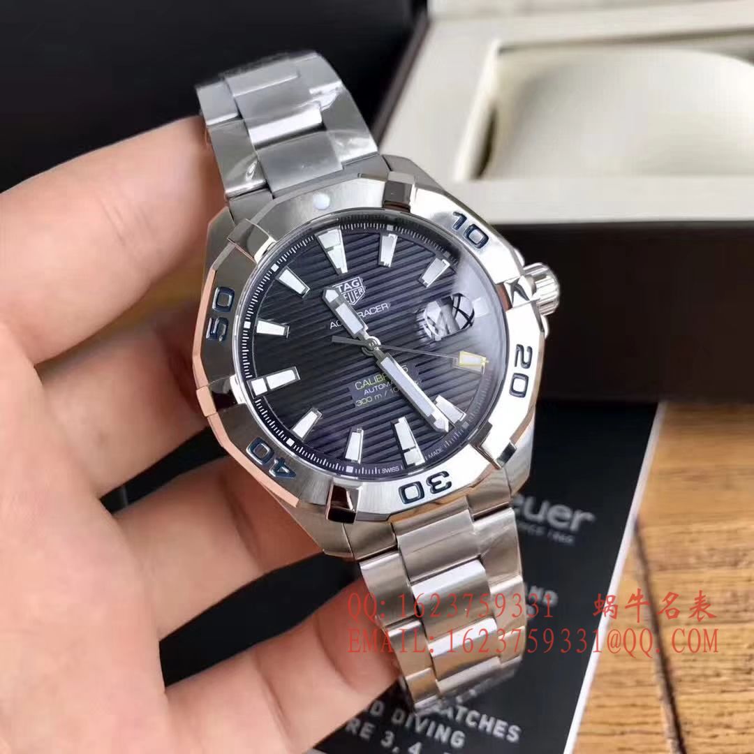 【原单正品】 TAG Heuer 竞潜系列WAY2013.BA0927 、 WAY2010.BA0927《黑面》、WAY2012.BA0927《蓝面》 wrist watches  / TG054