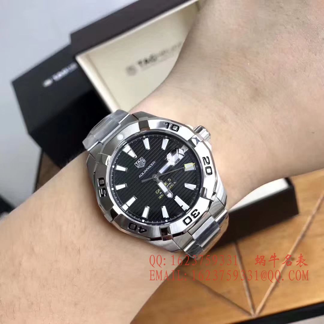 【原单正品】 TAG Heuer 竞潜系列WAY2013.BA0927 、 WAY2010.BA0927《黑面》、WAY2012.BA0927《蓝面》 wrist watches  / TG054