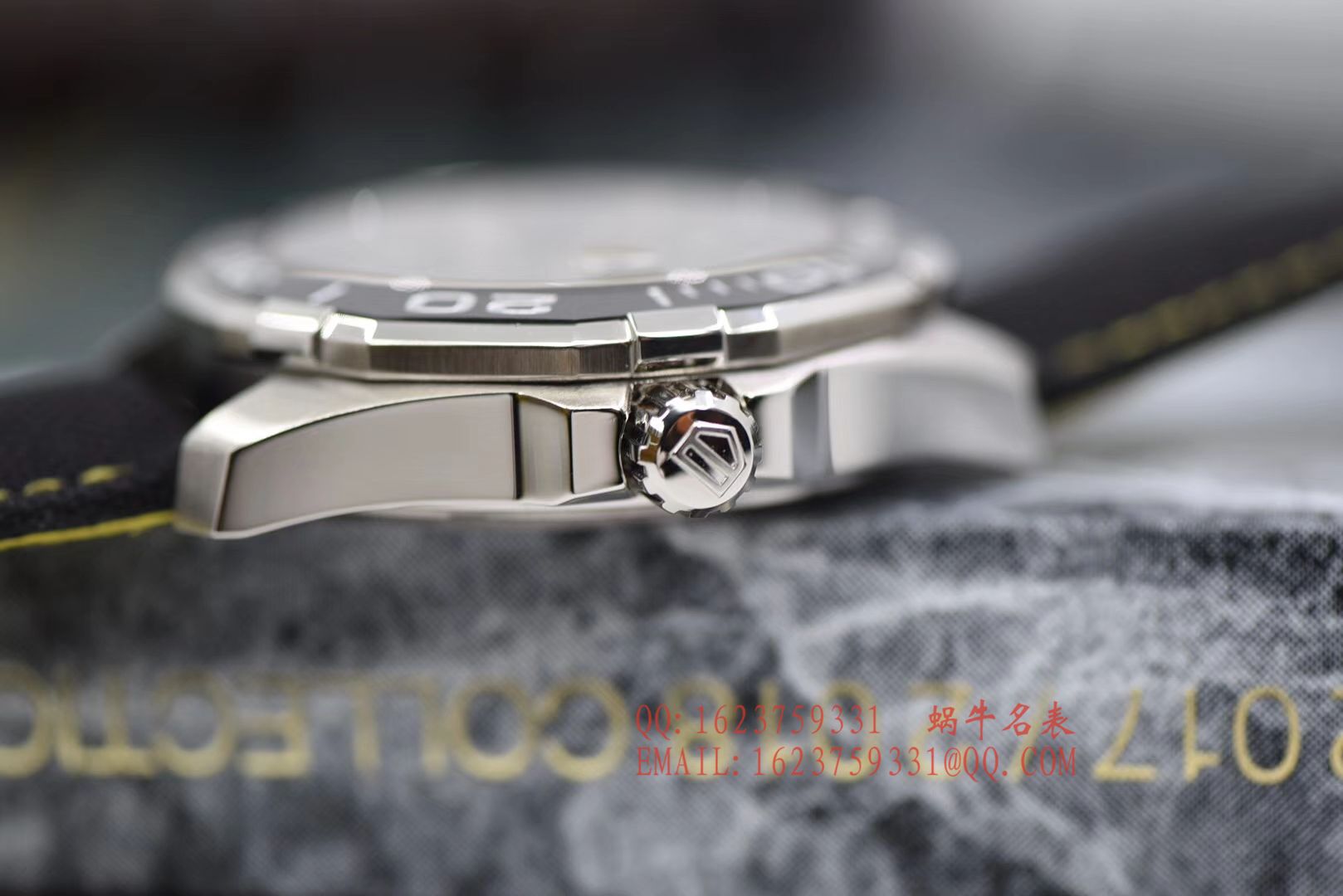 【原单正品、专柜验货】李易峰同款 TAG Heuer 竞潜300M wrist watches 系列系列WAY201A.FT6069 wrist watches  / TG057