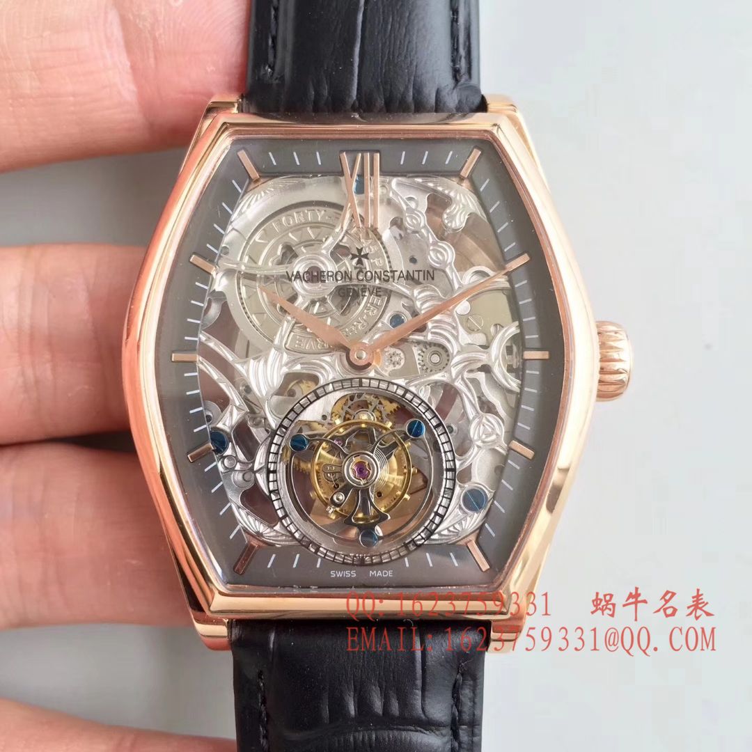 【TF Perfect  High quality  Replica Watches 】Vacheron Constantin  马耳他 MALTE镂雕 Tourbillon 系列30135/000R-8973、30135/000P-9842 wrist watches  / JS123