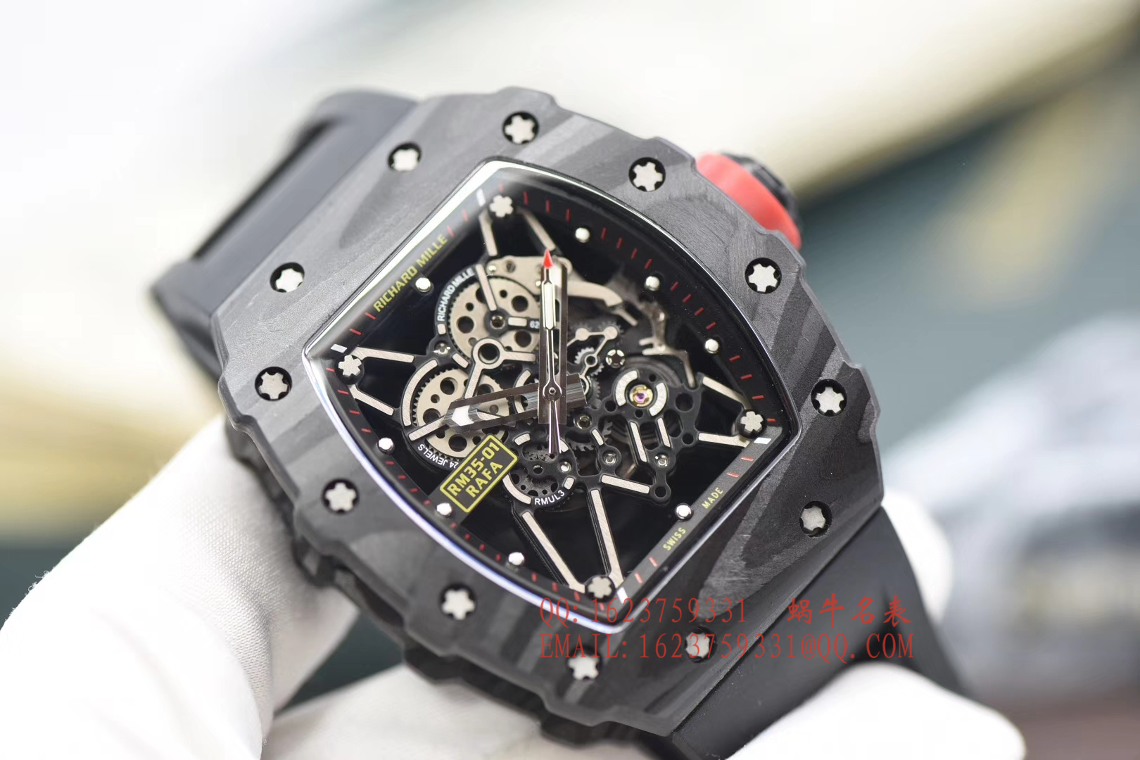 【独家 Video analysis KV Perfect  High quality  Replica Watches 】 RICHARD MILLE 男士系列RM 35-01 RAFAEL NADAL wrist watches  /  RICHARD MILLE RM035-01