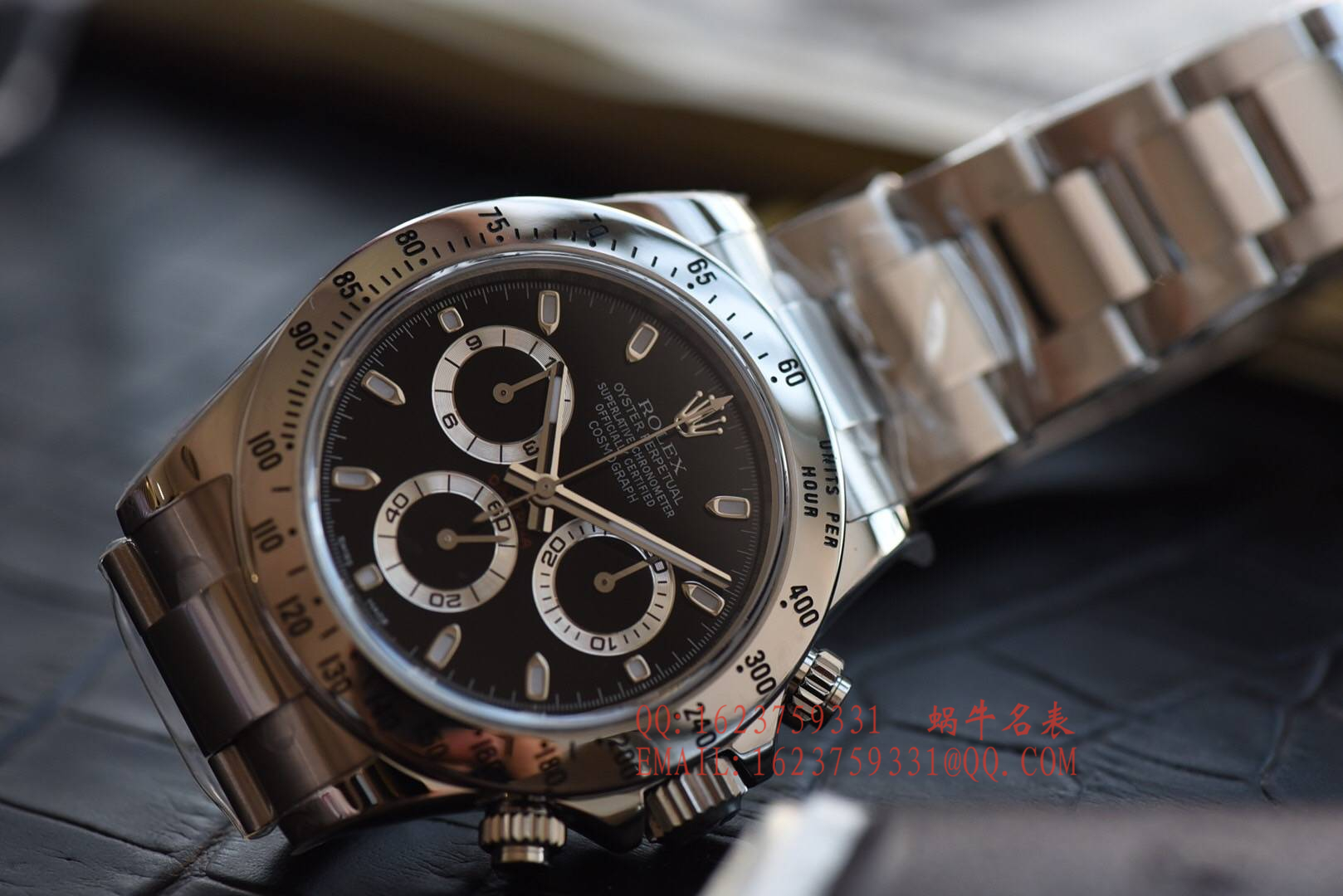 【AR Perfect  High quality  Replica Watches 】 Rolex  Cosmograph Daytona  Ditongna 系列116520-78590 黑盘 wrist watches (黑钢迪)、116520-78590 白盘 wrist watches (白钢迪) / RBH195