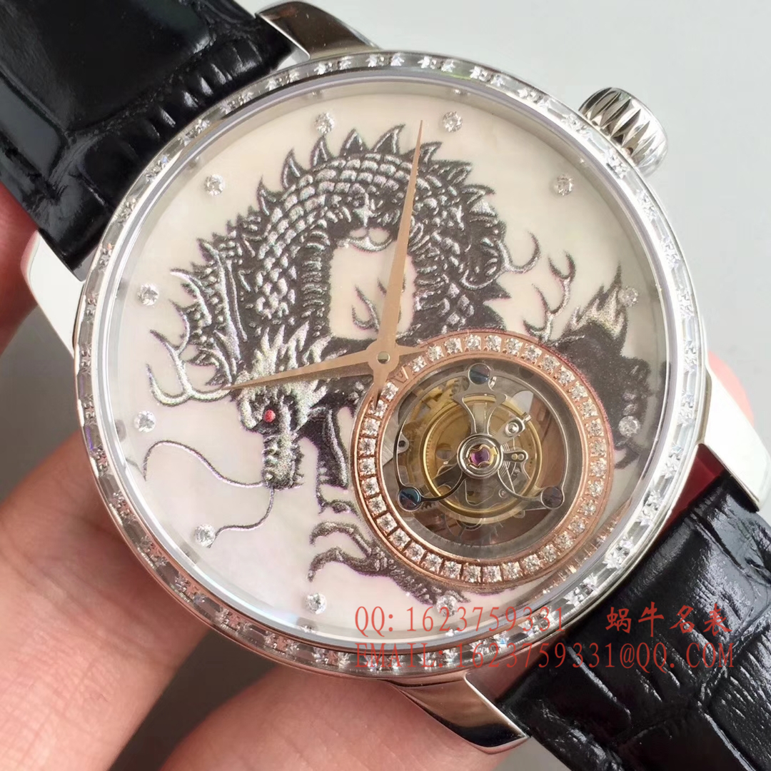 【LH Perfect  High quality  Replica Watches 】Vacheron Constantin  （）中国龍限量版（龙戏珠） Tourbillon  wrist watches  / JS121
