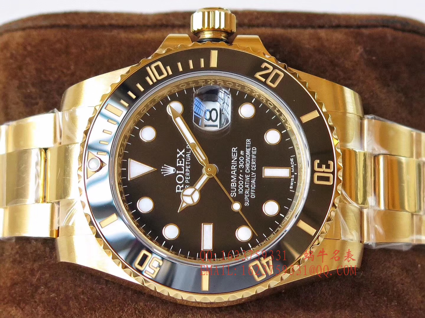 【独家 Video analysis VR Perfect  High quality  Replica Watches 】 Rolex  Submariner 型116612-LN-97203包间金 Submariner  / R197