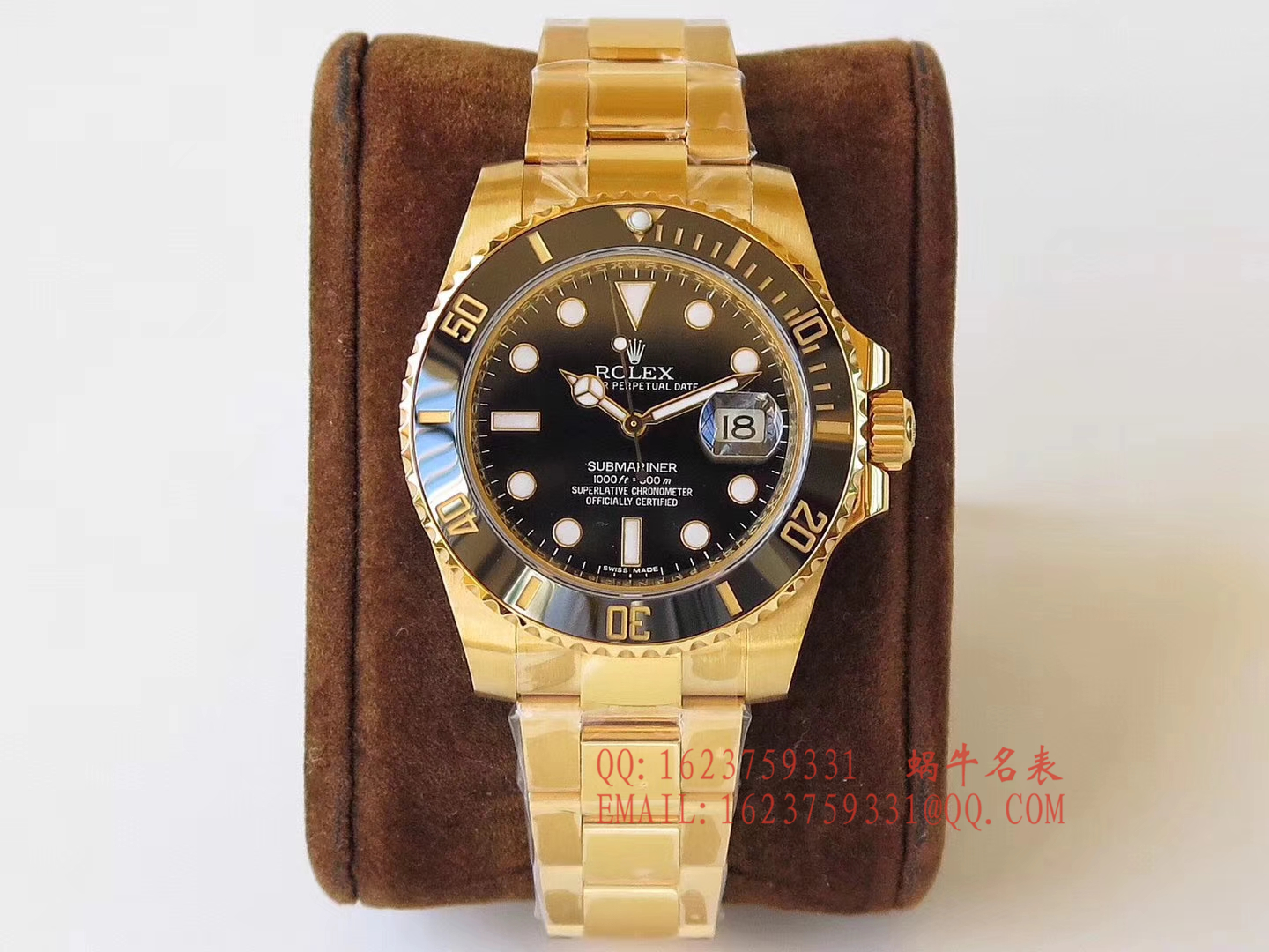 【独家 Video analysis VR Perfect  High quality  Replica Watches 】 Rolex  Submariner 型116612-LN-97203包间金 Submariner  / R197