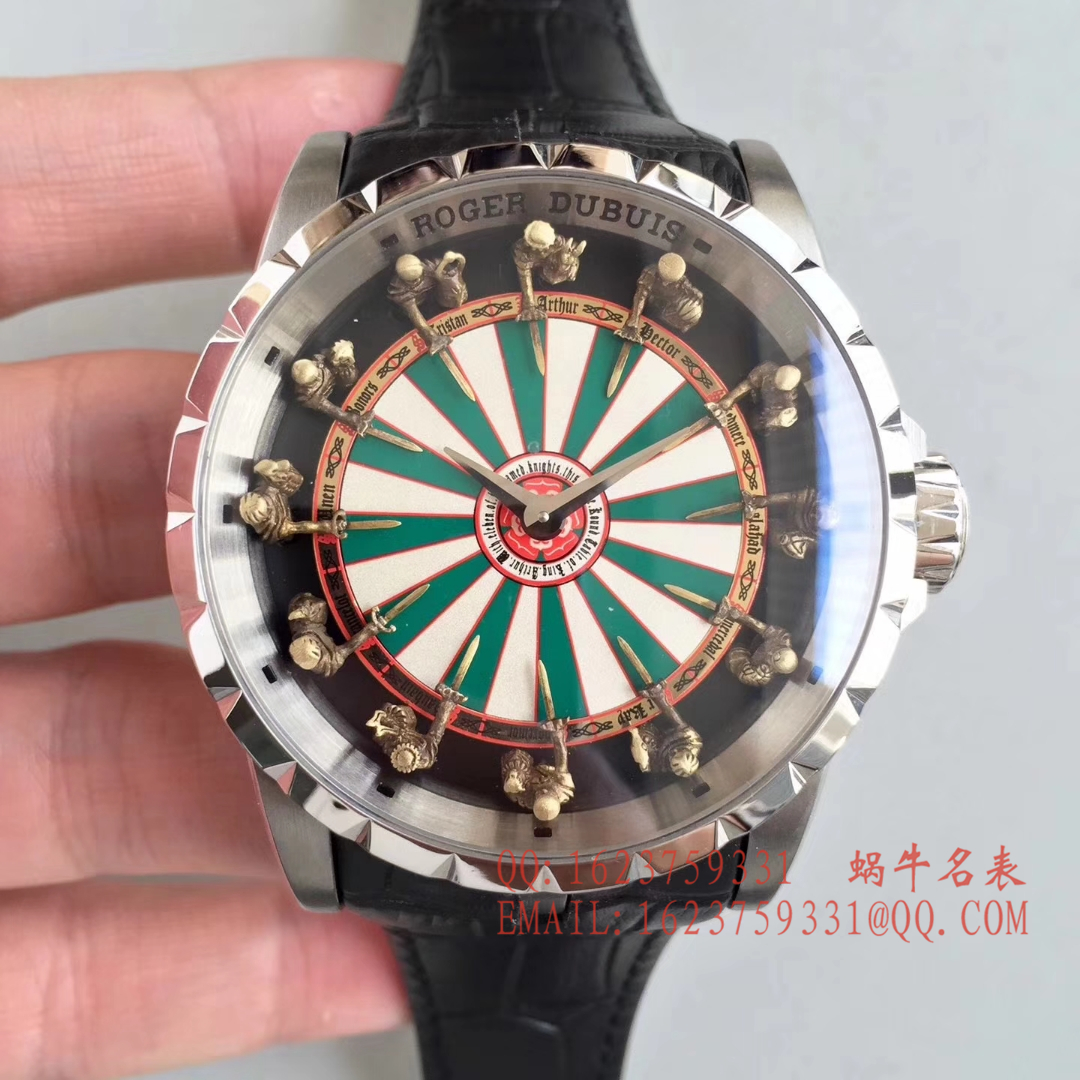 【独家 Video analysis ZZ Perfect  Replica Watches 】罗杰杜彼EXCALIBUR（王者系列圆桌12骑士）系列RDDBEX0495、RDDBEX0398、RDDBEX0511 wrist watches  / LJCA004