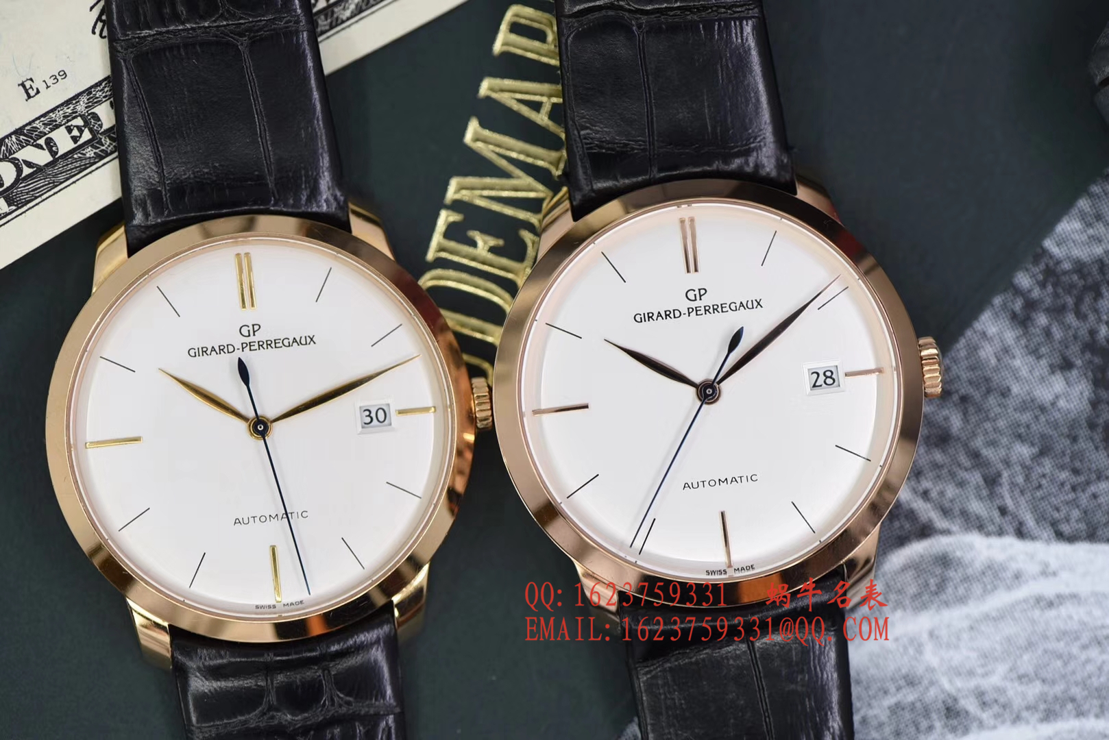 【FK Perfect  High quality  Copy  Watches 】芝柏1966系列49525-52-131-BK6A wrist watches  / JPAI09