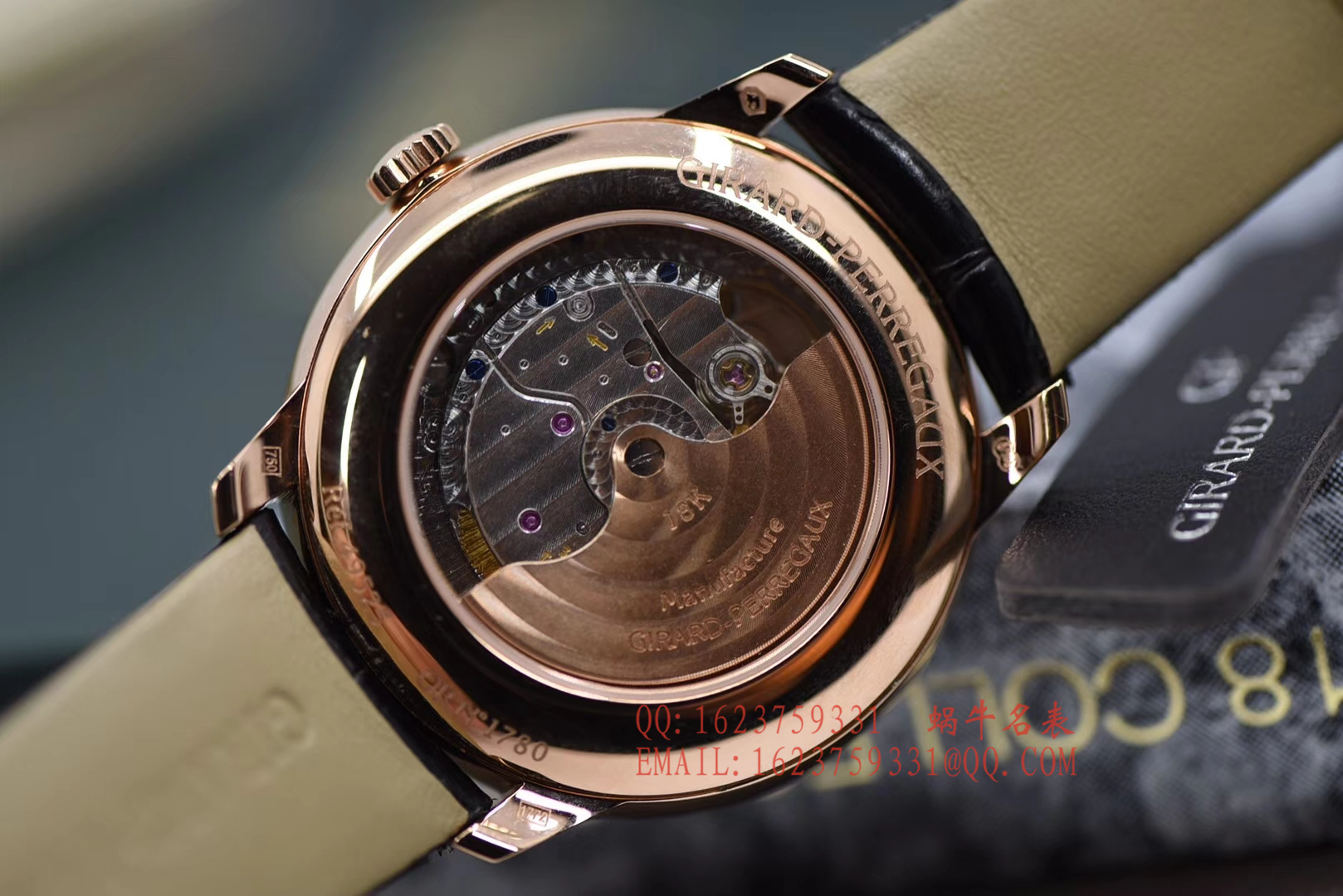 【FK Perfect  High quality  Copy  Watches 】芝柏1966系列49525-52-131-BK6A wrist watches  / JPAI09